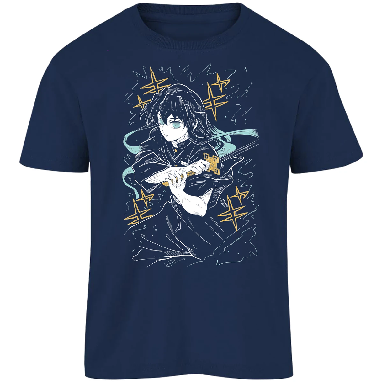 Playera Demon Slayer Tokito S para Niño 1