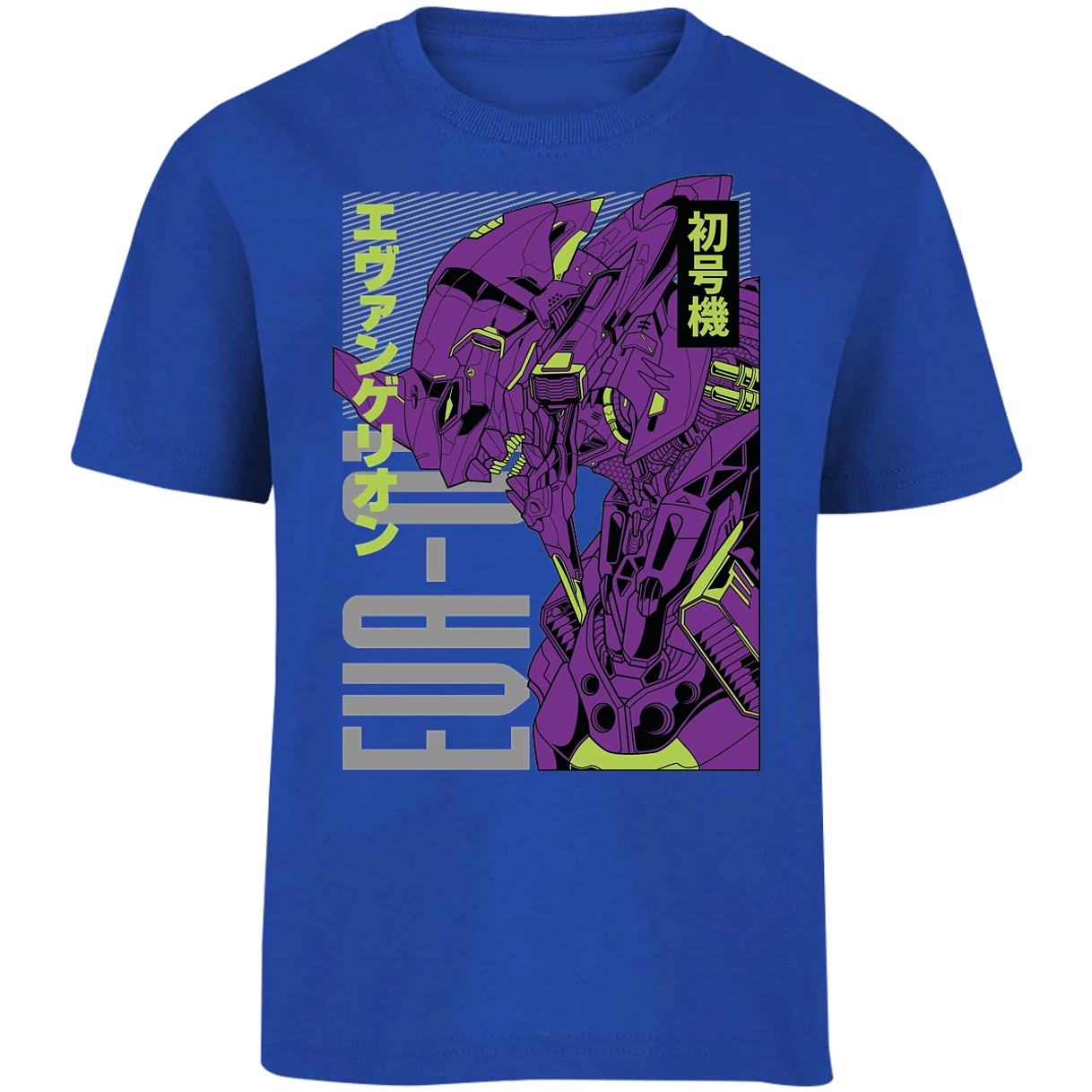 Playera Evangelion Eva 01 Anime para Niño 7