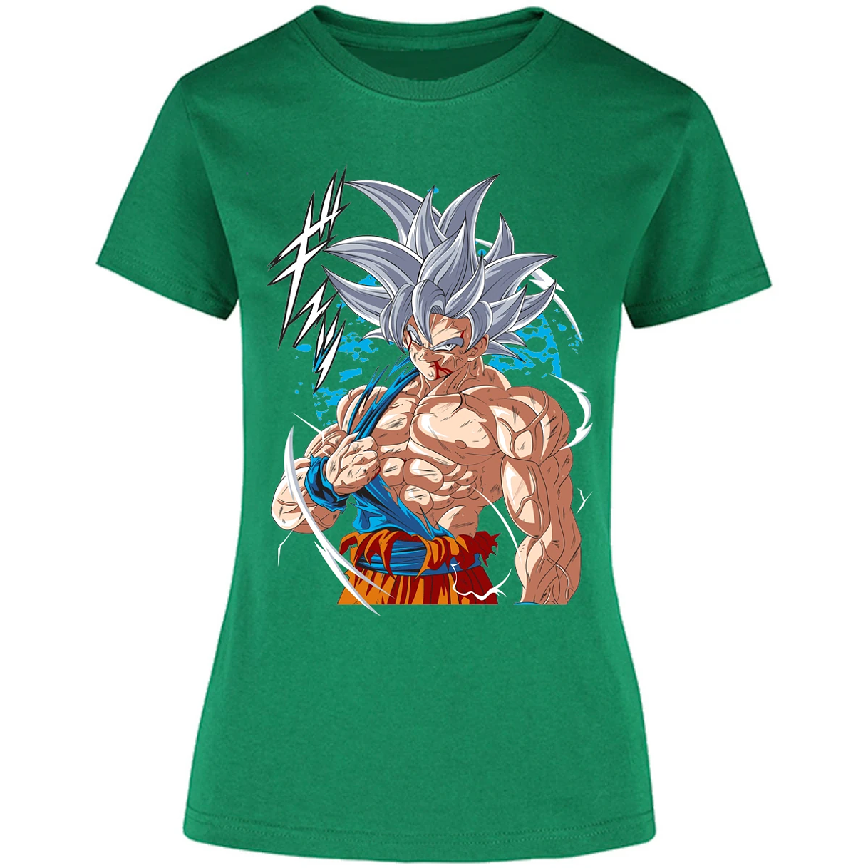 Blusa Dragon Ball Son Goku Blusa para Mujer 12
