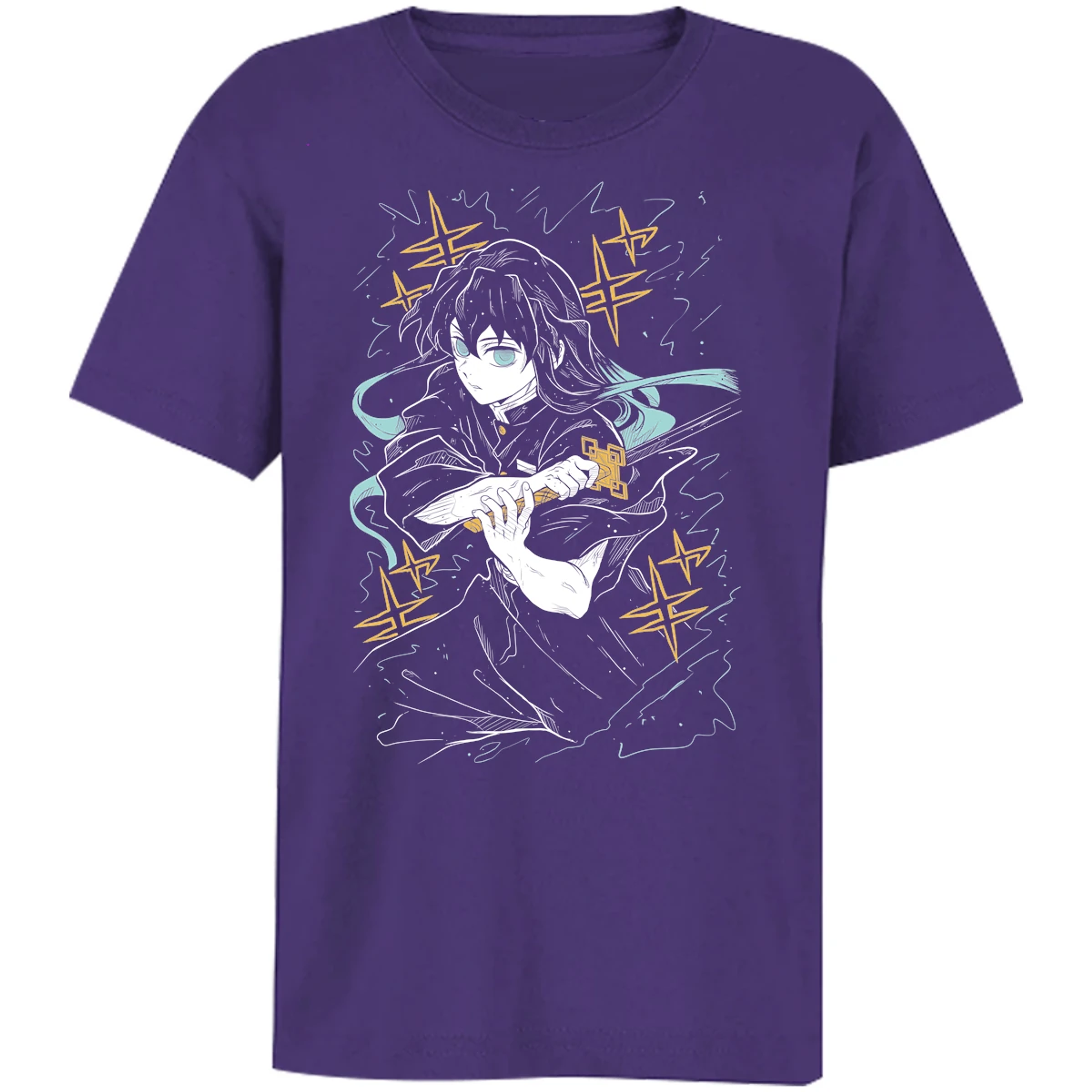 Playera Demon Slayer Tokito S para Niño 6