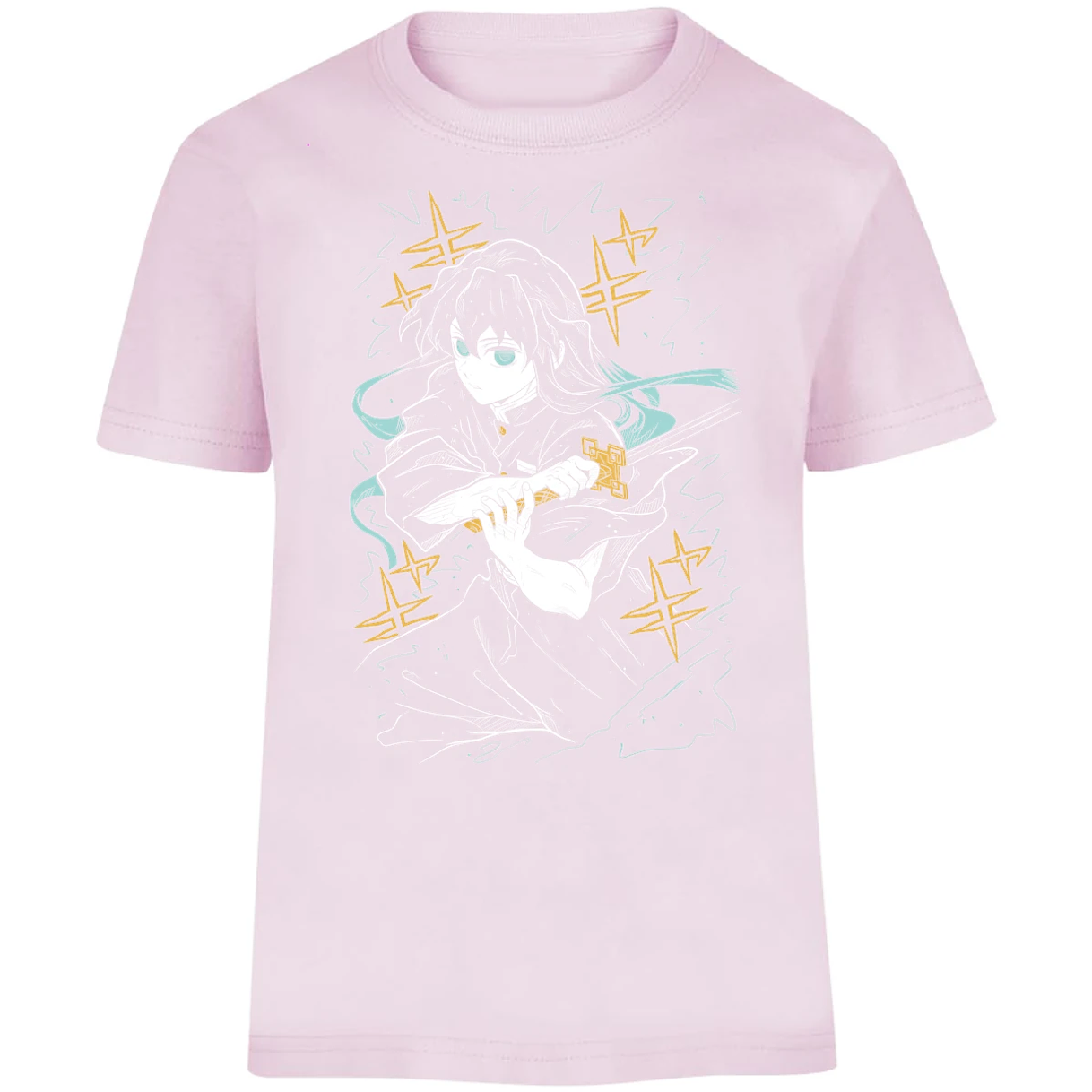 Playera Demon Slayer Tokito S para Niño 8