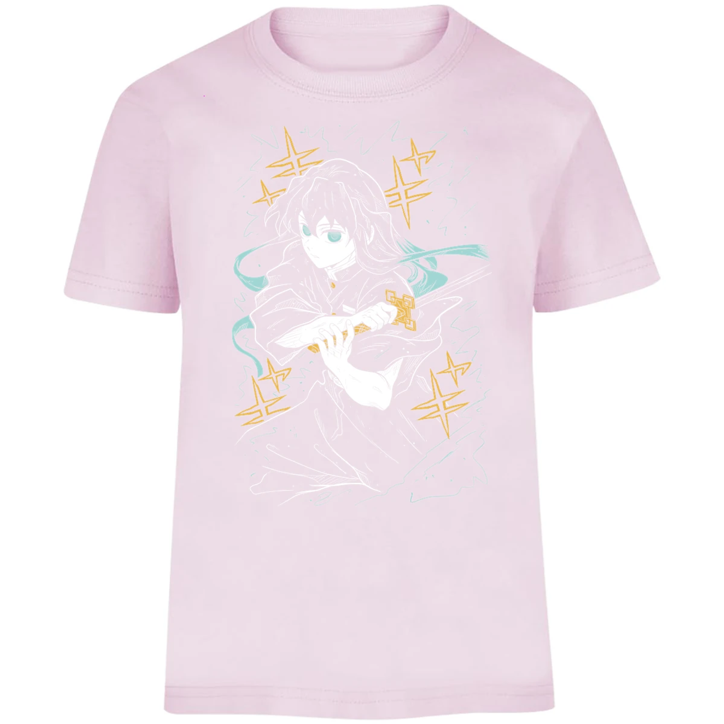 Playera Demon Slayer Tokito S para Niño 8