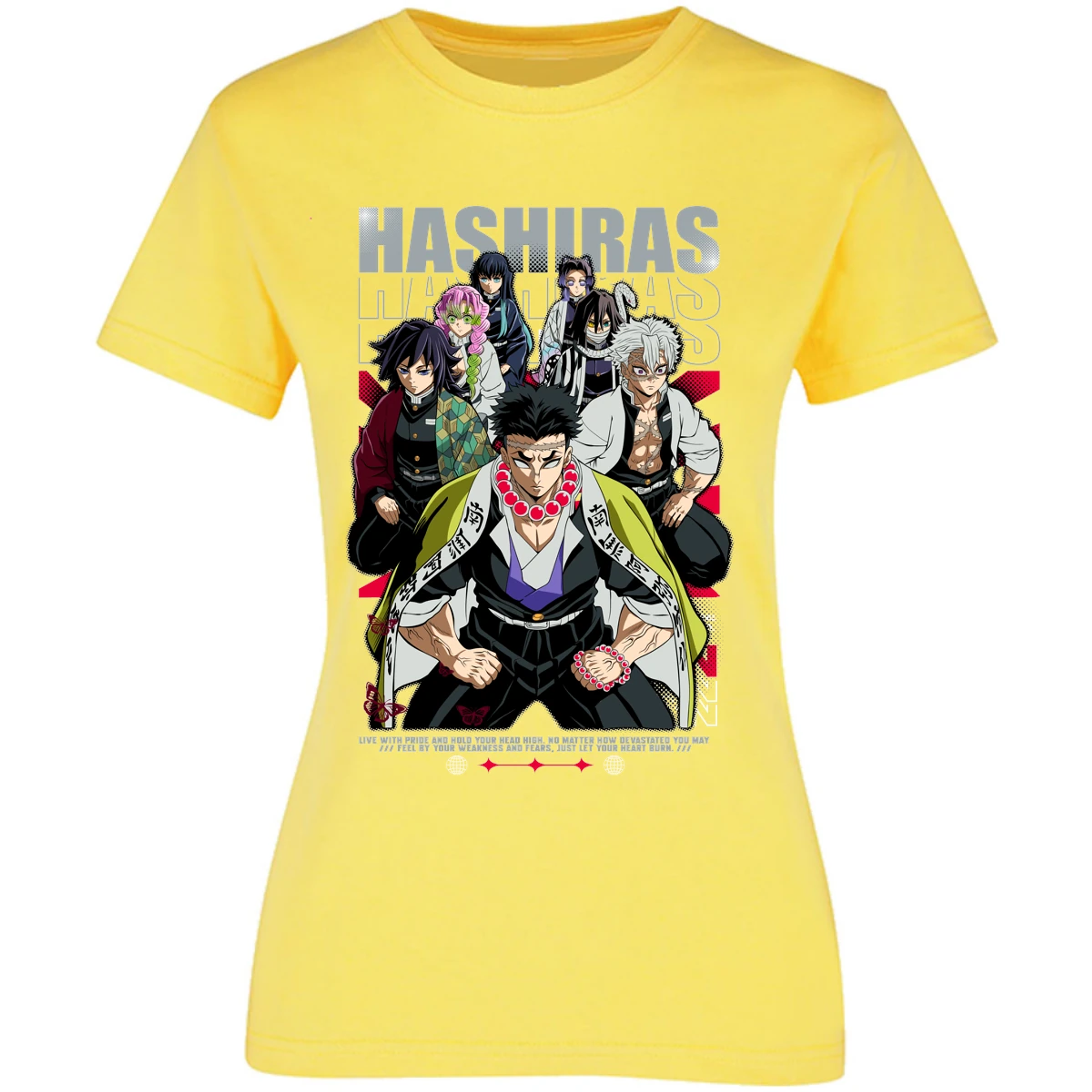 Blusa Demon Slayer Hashiras Kimetsu Blusa para Mujer 4