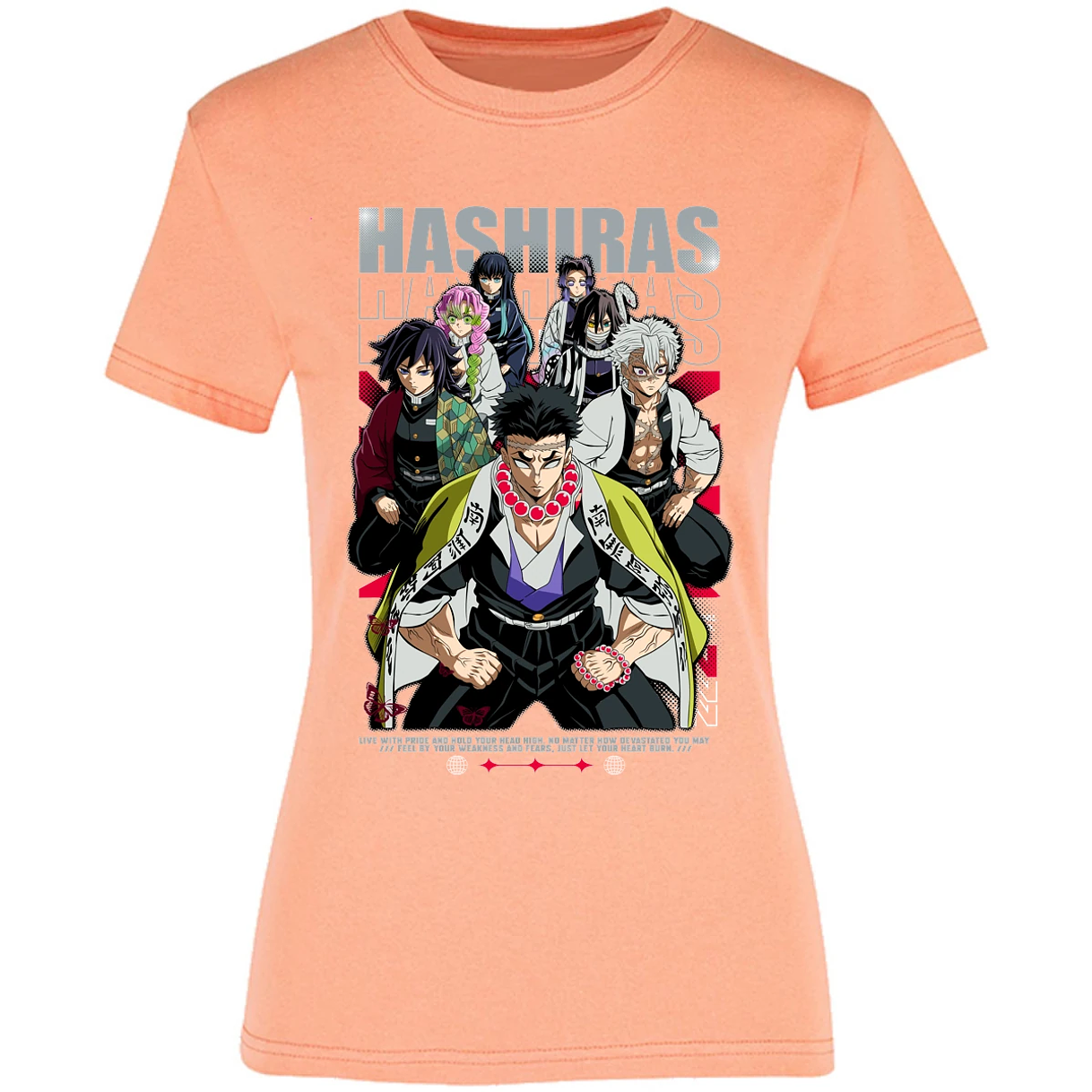 Blusa Demon Slayer Hashiras Kimetsu Blusa para Mujer 12