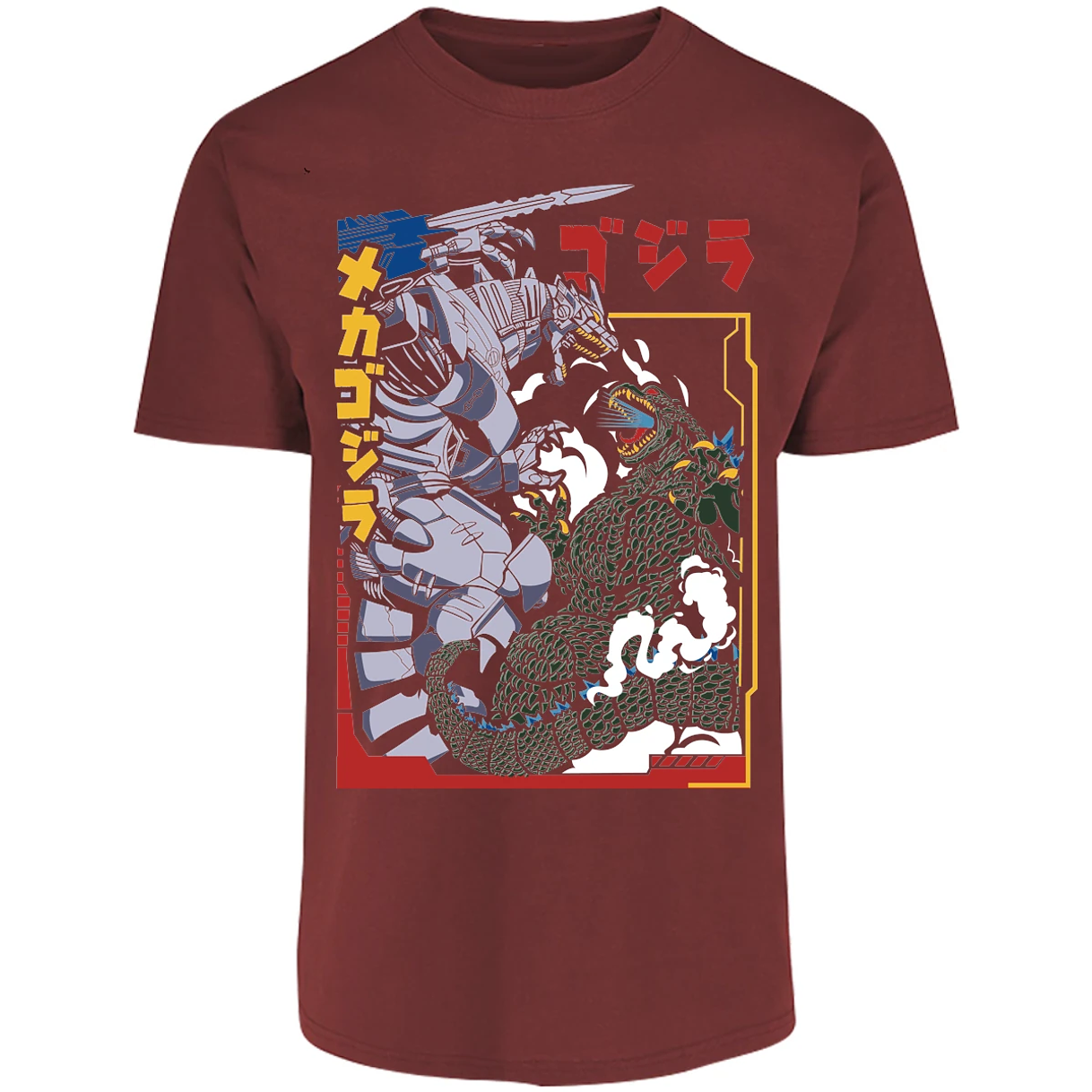 Playera Es De Series Y Peliculas Godzilla Vs Mechagodzilla para Adulto 21