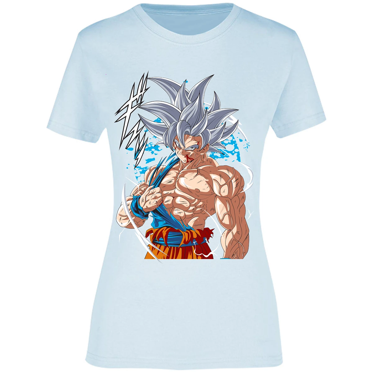 Blusa Dragon Ball Son Goku Blusa para Mujer 14