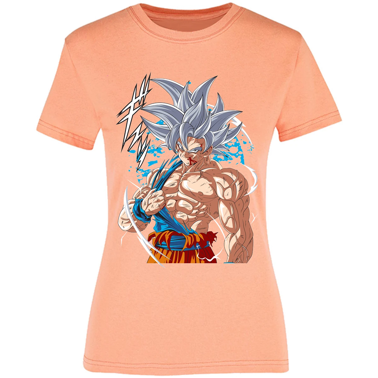 Blusa Dragon Ball Son Goku Blusa para Mujer 6