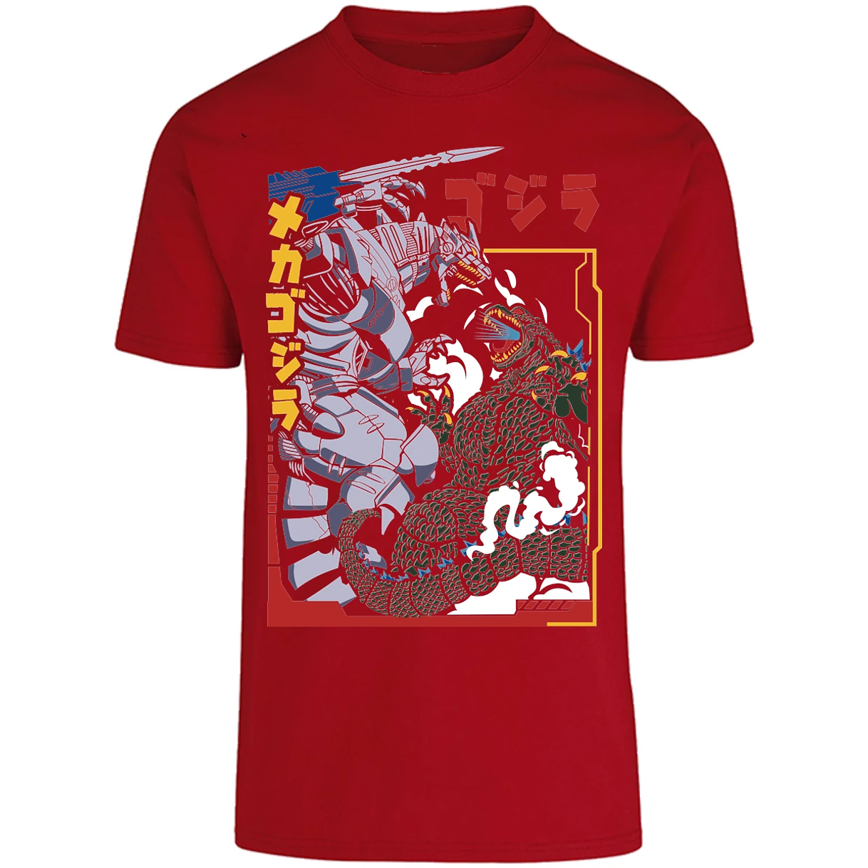 Playera Es De Series Y Peliculas Godzilla Vs Mechagodzilla para Adulto 1