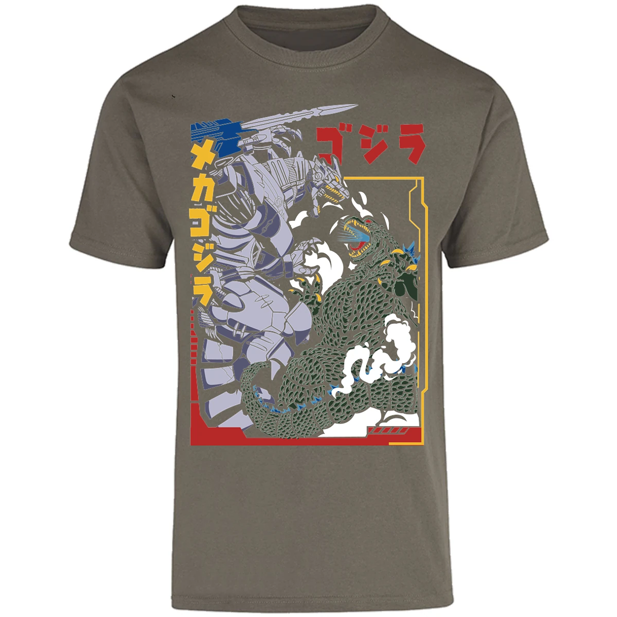 Playera Es De Series Y Peliculas Godzilla Vs Mechagodzilla para Adulto 4