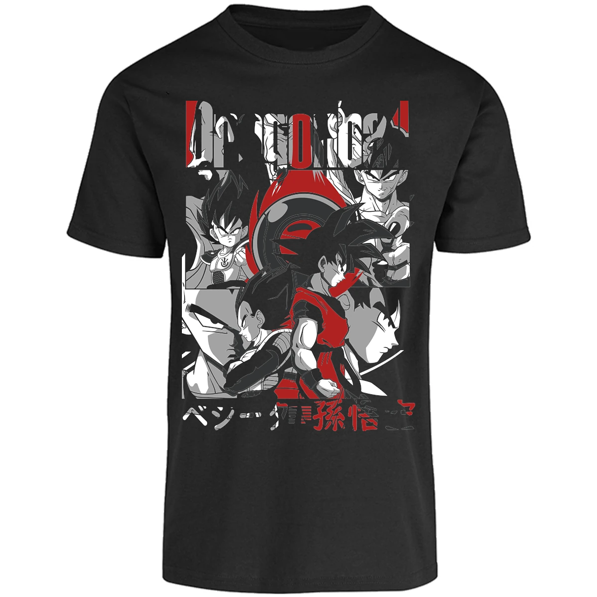 Playera Dragon Ball Goku Vegeta para Adulto 28
