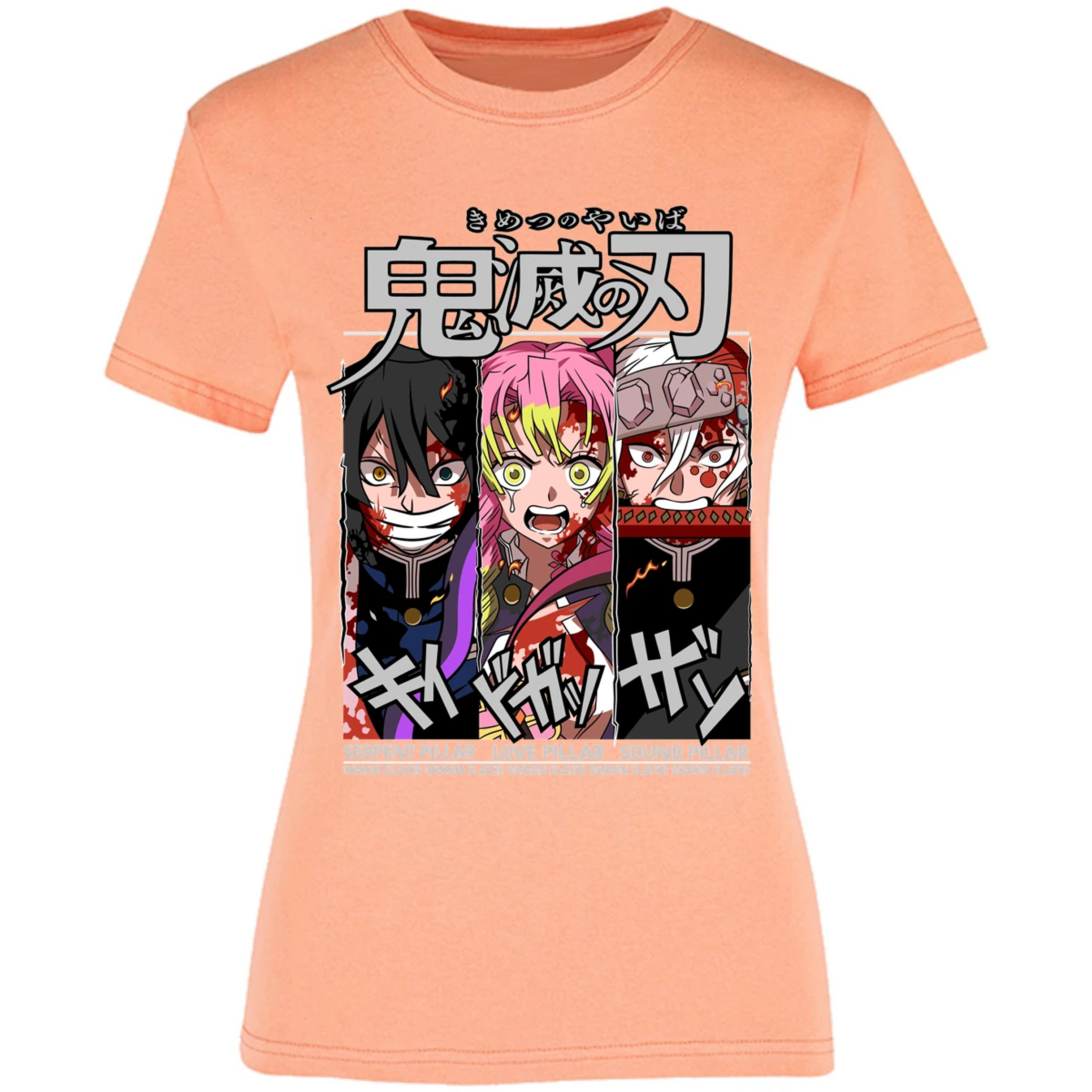 Blusa Demon Slayer Iguro Mitsuri Uzui Blusa para Mujer 6