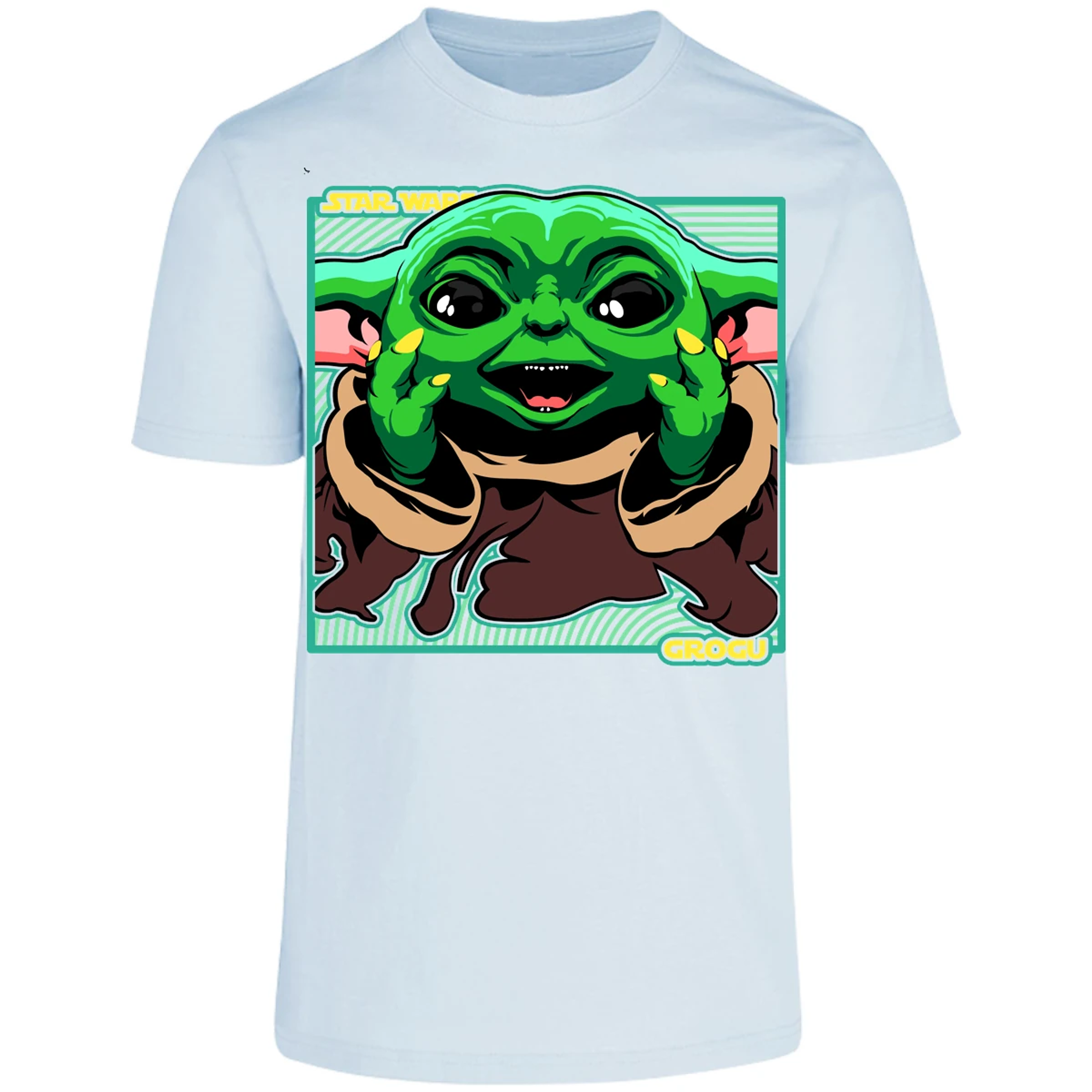 Playera Es De Series Y Peliculas Grogu para Adulto 30