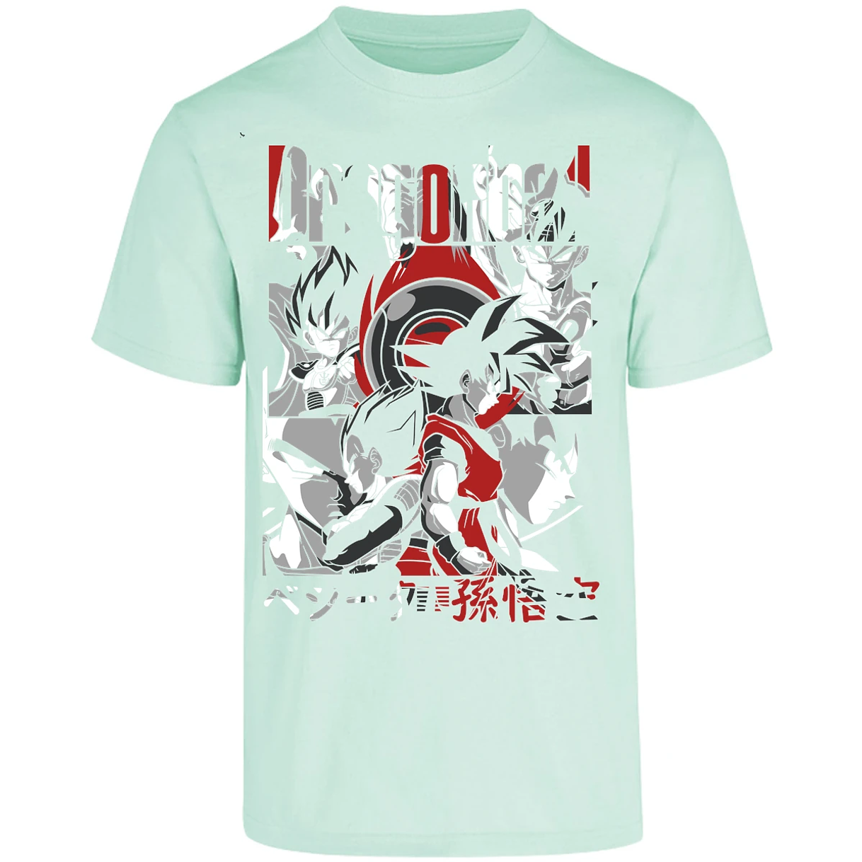 Playera Dragon Ball Goku Vegeta para Adulto 15