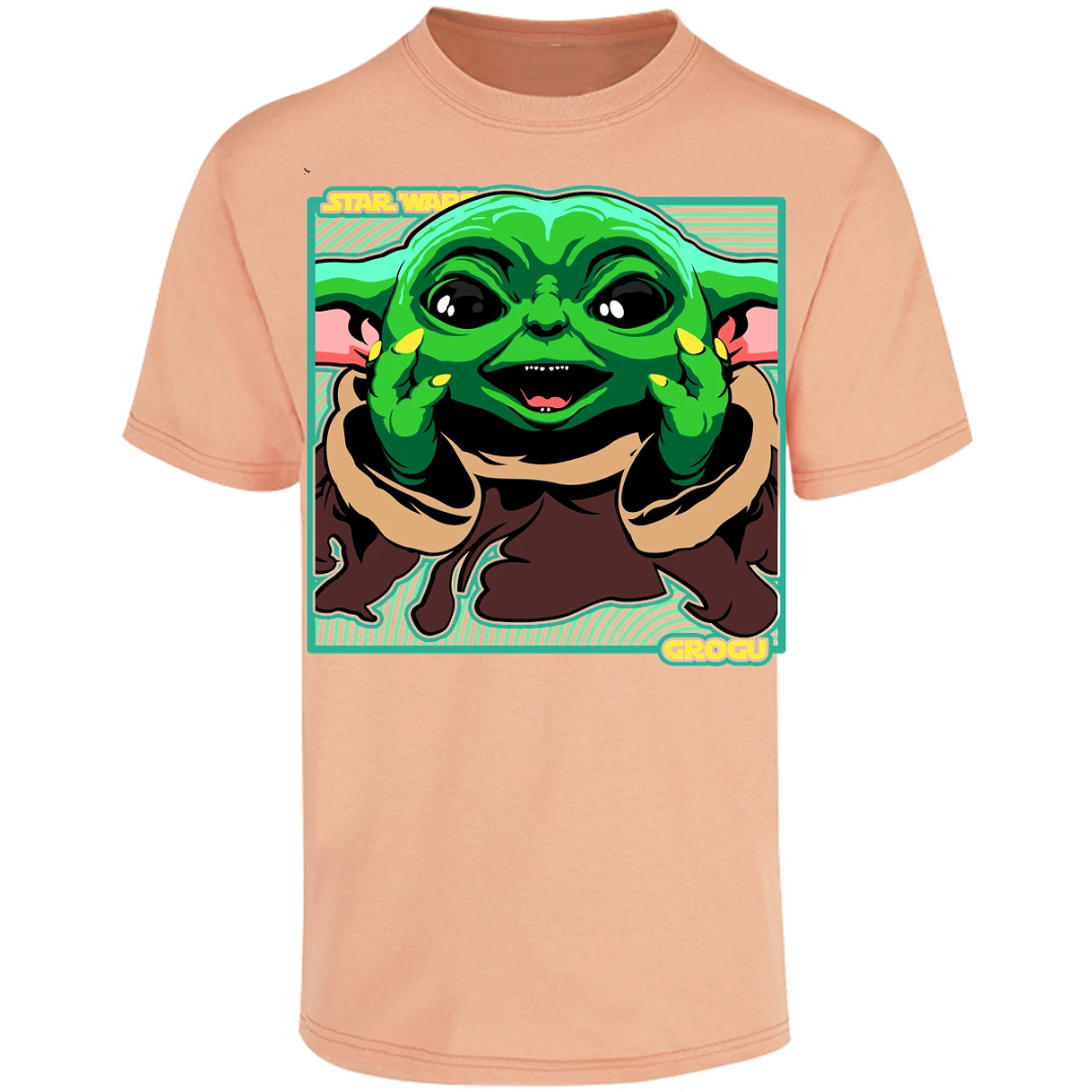 Playera Es De Series Y Peliculas Grogu para Adulto 2