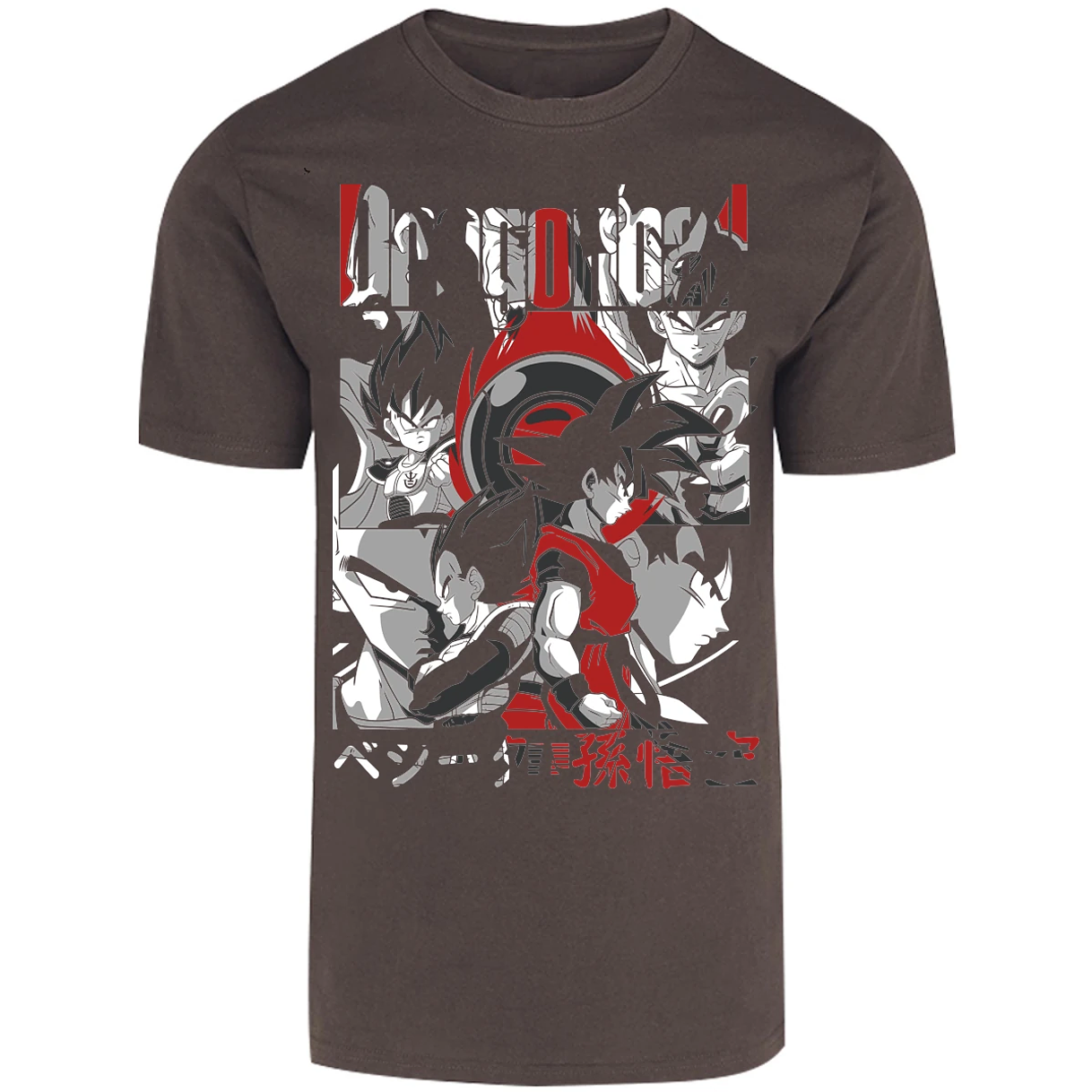 Playera Dragon Ball Goku Vegeta para Adulto 2