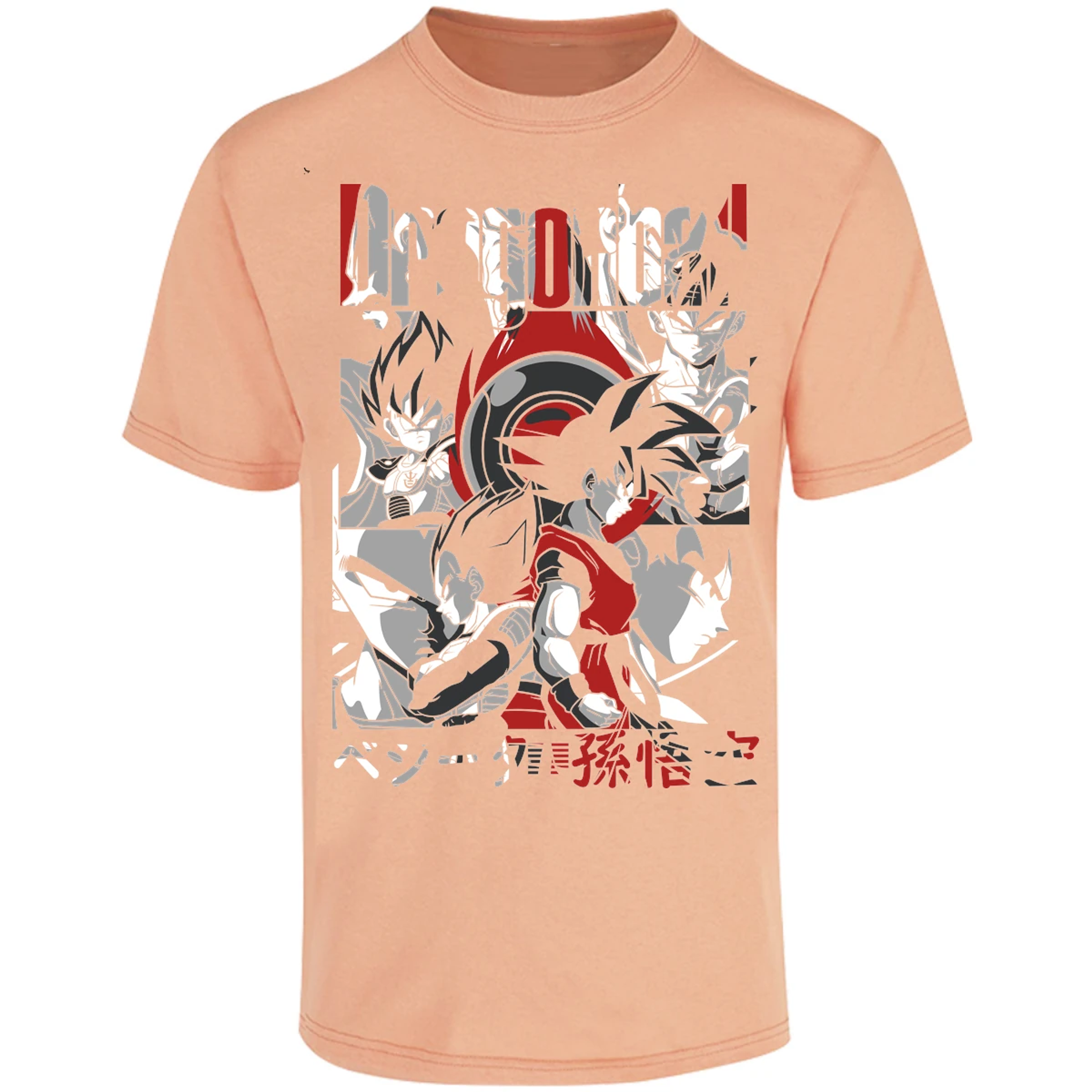 Playera Dragon Ball Goku Vegeta para Adulto 26