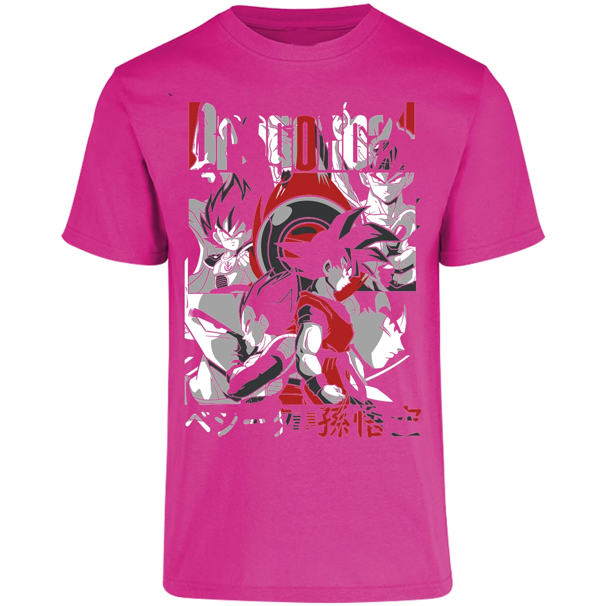 Playera Dragon Ball Goku Vegeta para Adulto 18