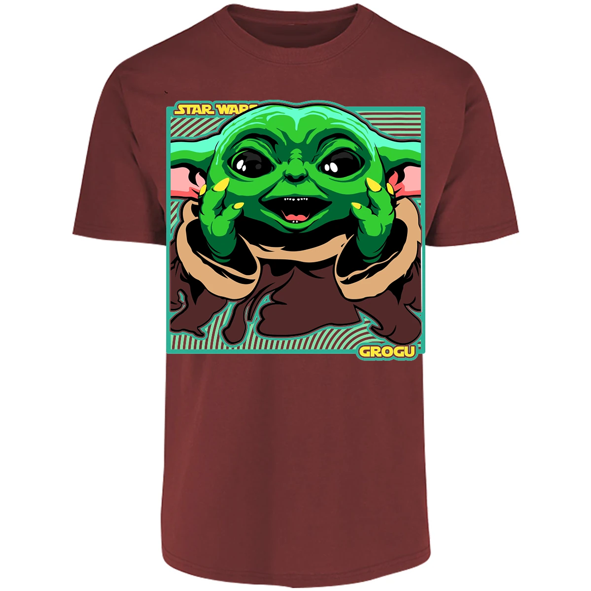 Playera Es De Series Y Peliculas Grogu para Adulto 18