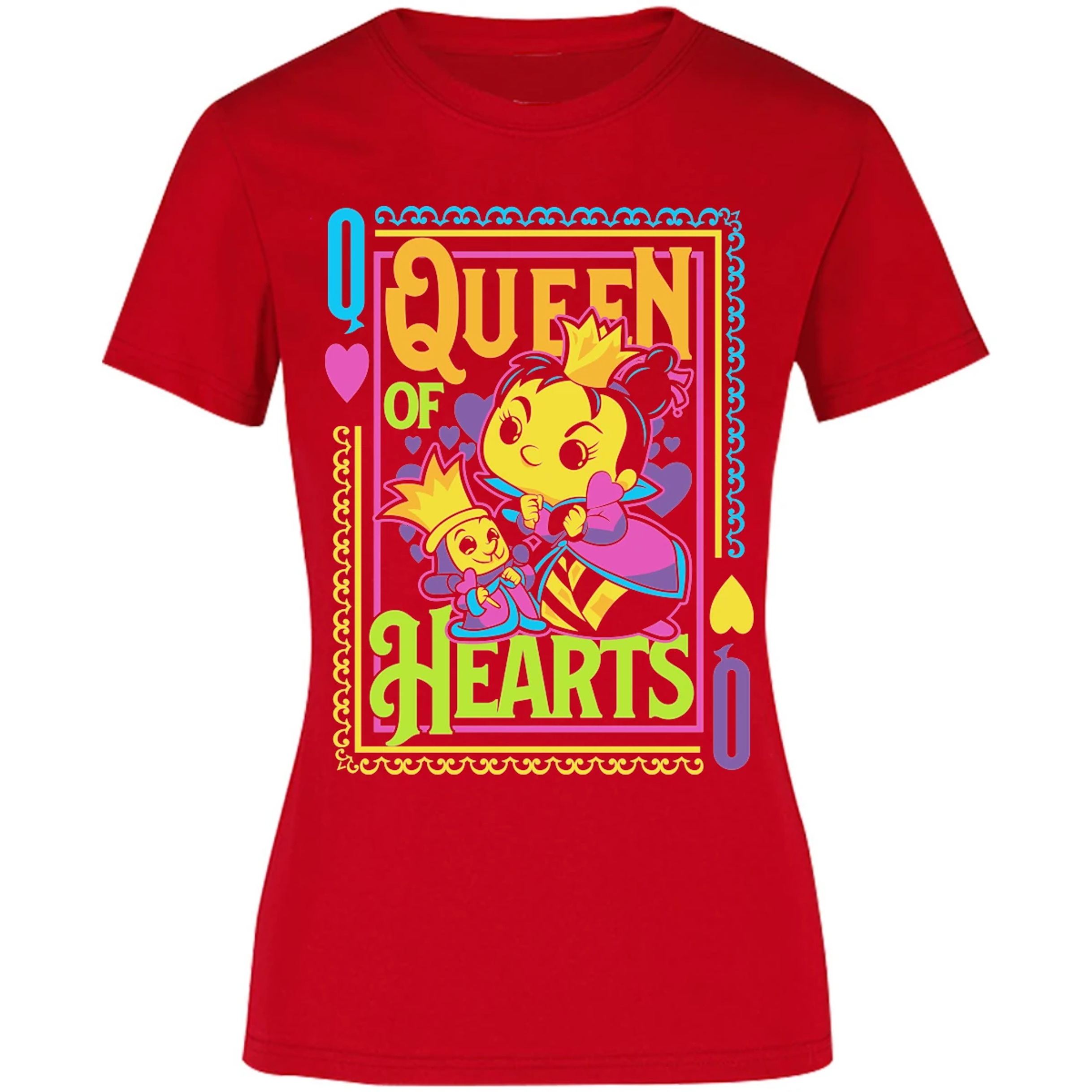 Blusa Disney Queen Hearts Funko Blusa para Mujer 15