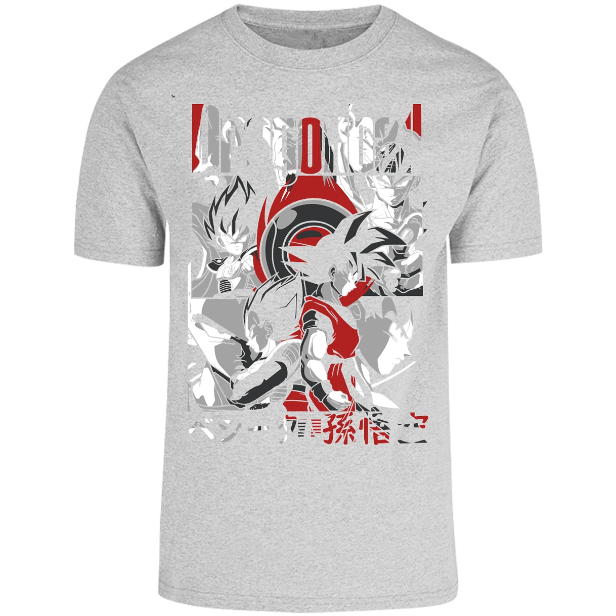 Playera Dragon Ball Goku Vegeta para Adulto 7