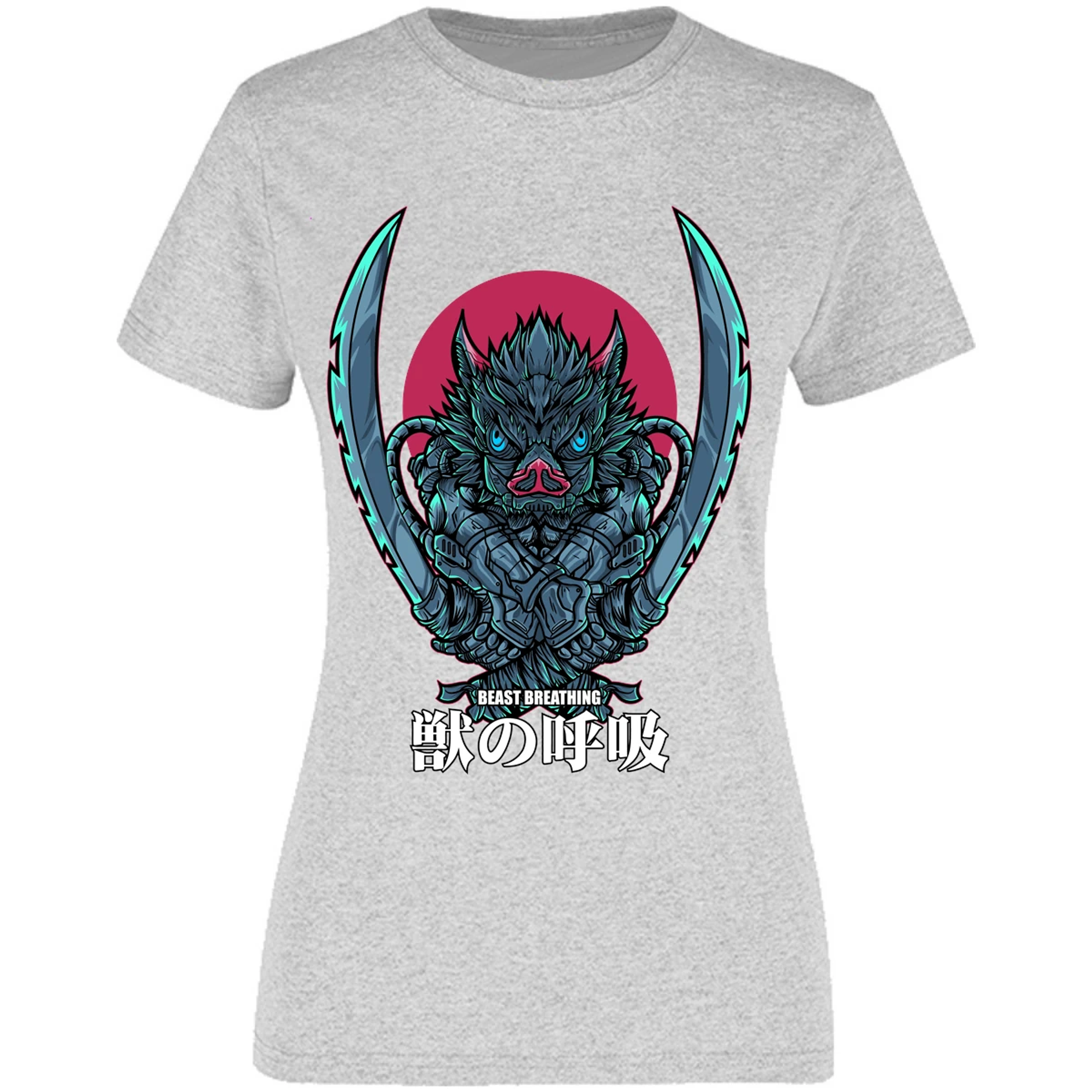 Blusa Demon Slayer Inosuke Art Anime Blusa para Mujer 1