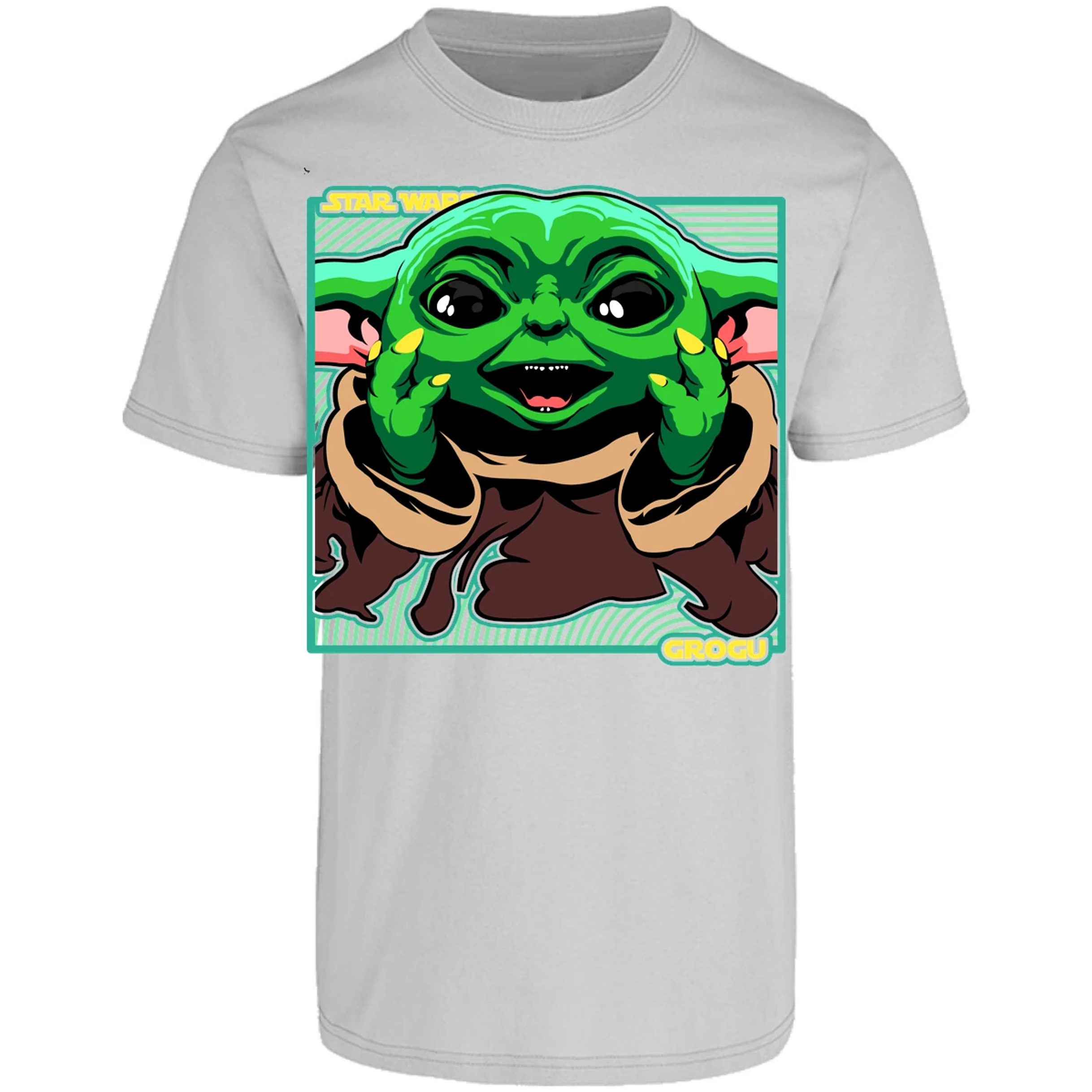 Playera Es De Series Y Peliculas Grogu para Adulto 3