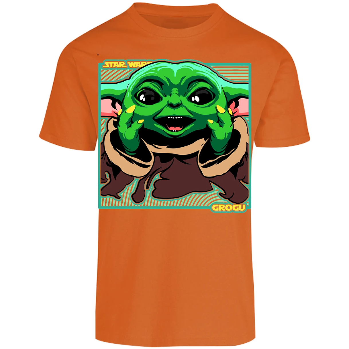 Playera Es De Series Y Peliculas Grogu para Adulto 12