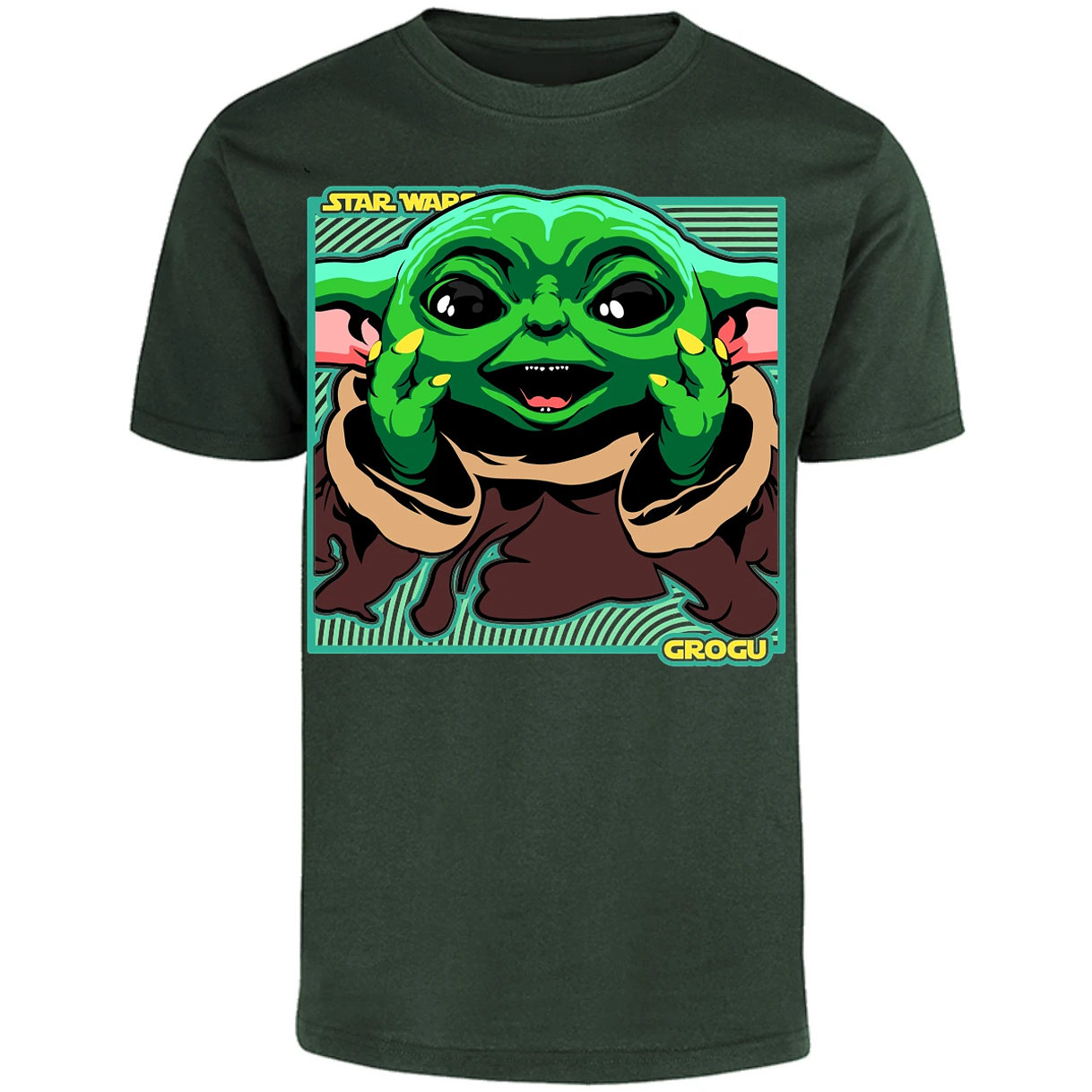 Playera Es De Series Y Peliculas Grogu para Adulto 19