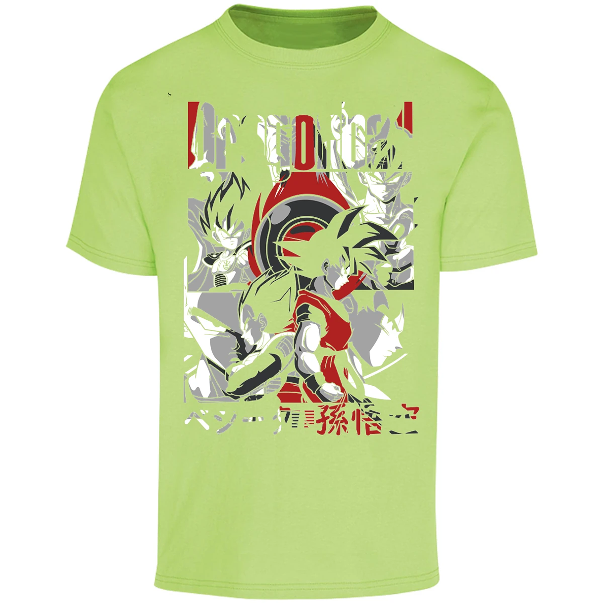 Playera Dragon Ball Goku Vegeta para Adulto 14