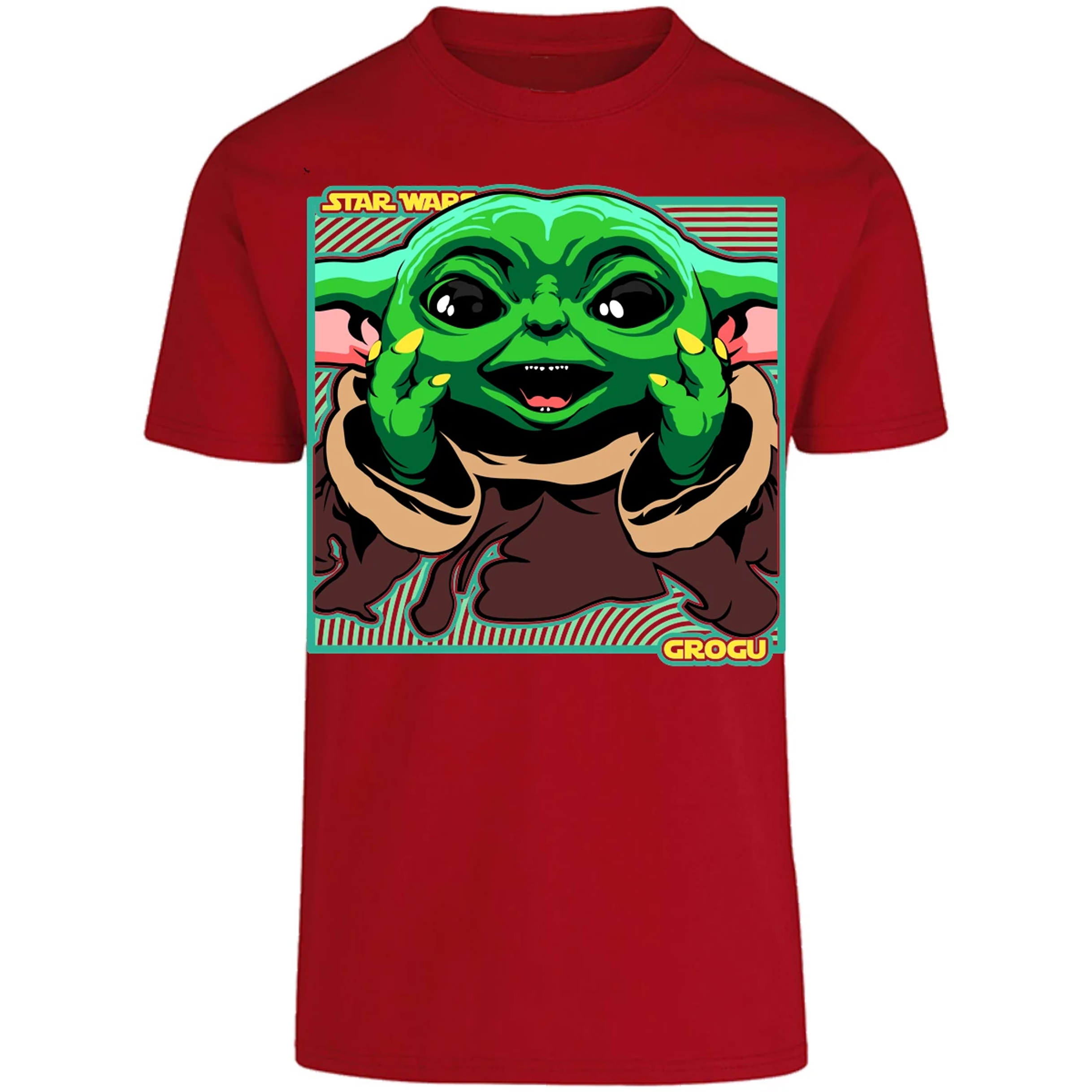 Playera Es De Series Y Peliculas Grogu para Adulto 25