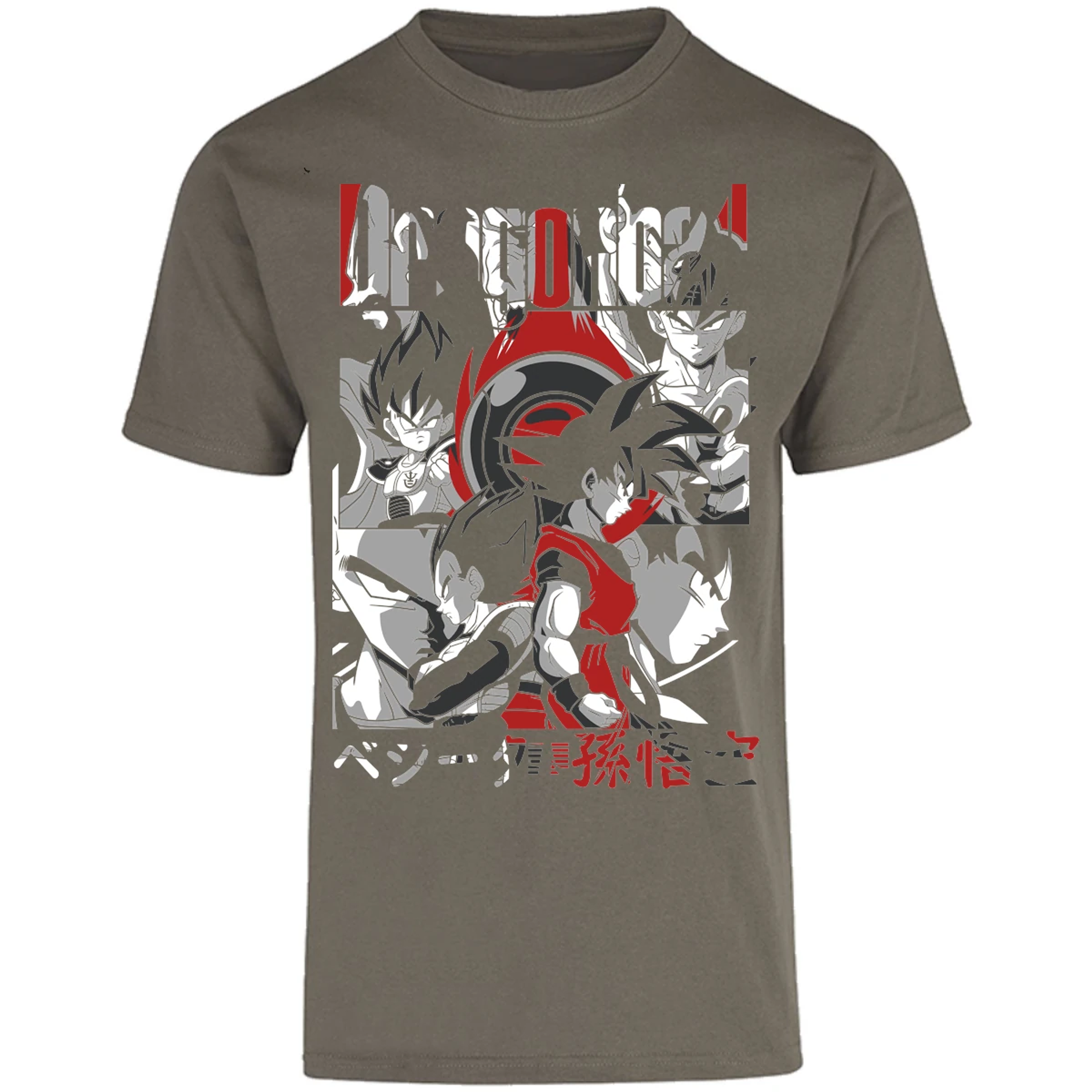 Playera Dragon Ball Goku Vegeta para Adulto 5