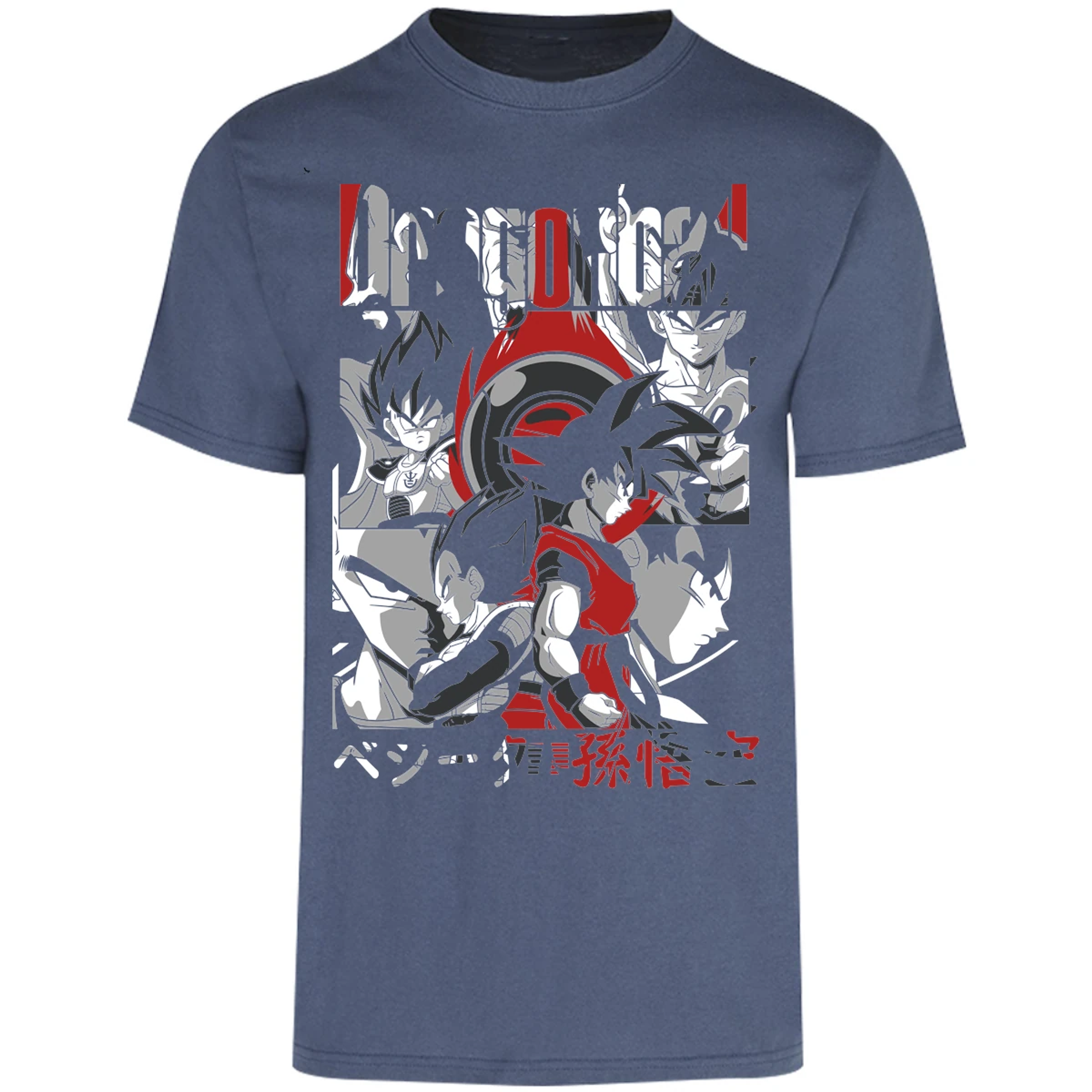 Playera Dragon Ball Goku Vegeta para Adulto 16