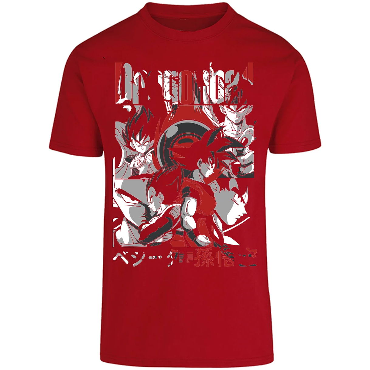 Playera Dragon Ball Goku Vegeta para Adulto 25