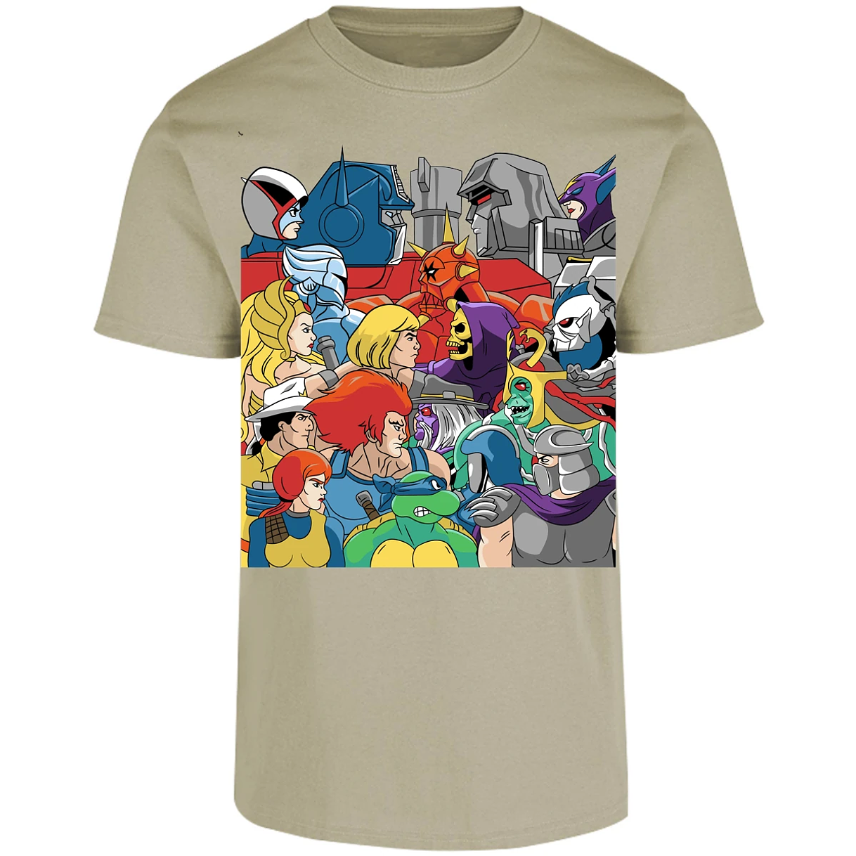 Playera Es De Series Y Peliculas Heroes Y Villanos Retro para Adulto 13