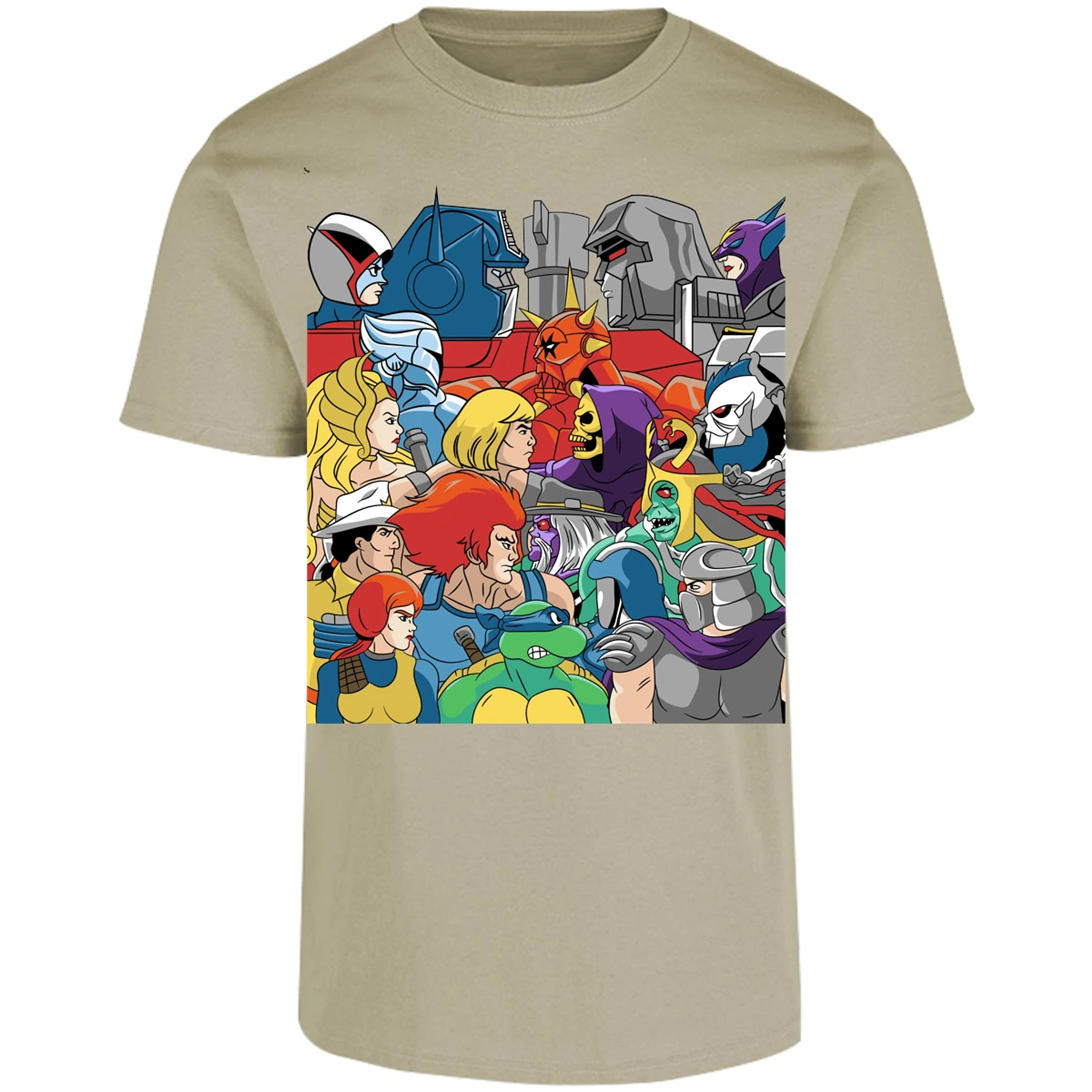 Playera Es De Series Y Peliculas Heroes Y Villanos Retro para Adulto 13
