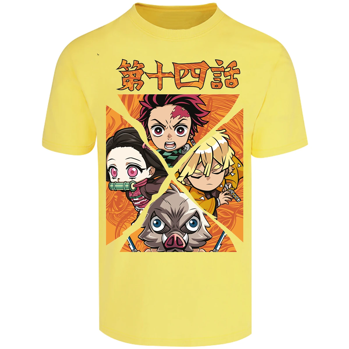 Playera Demon Slayer Demon Salayer Chibi para Adulto 19