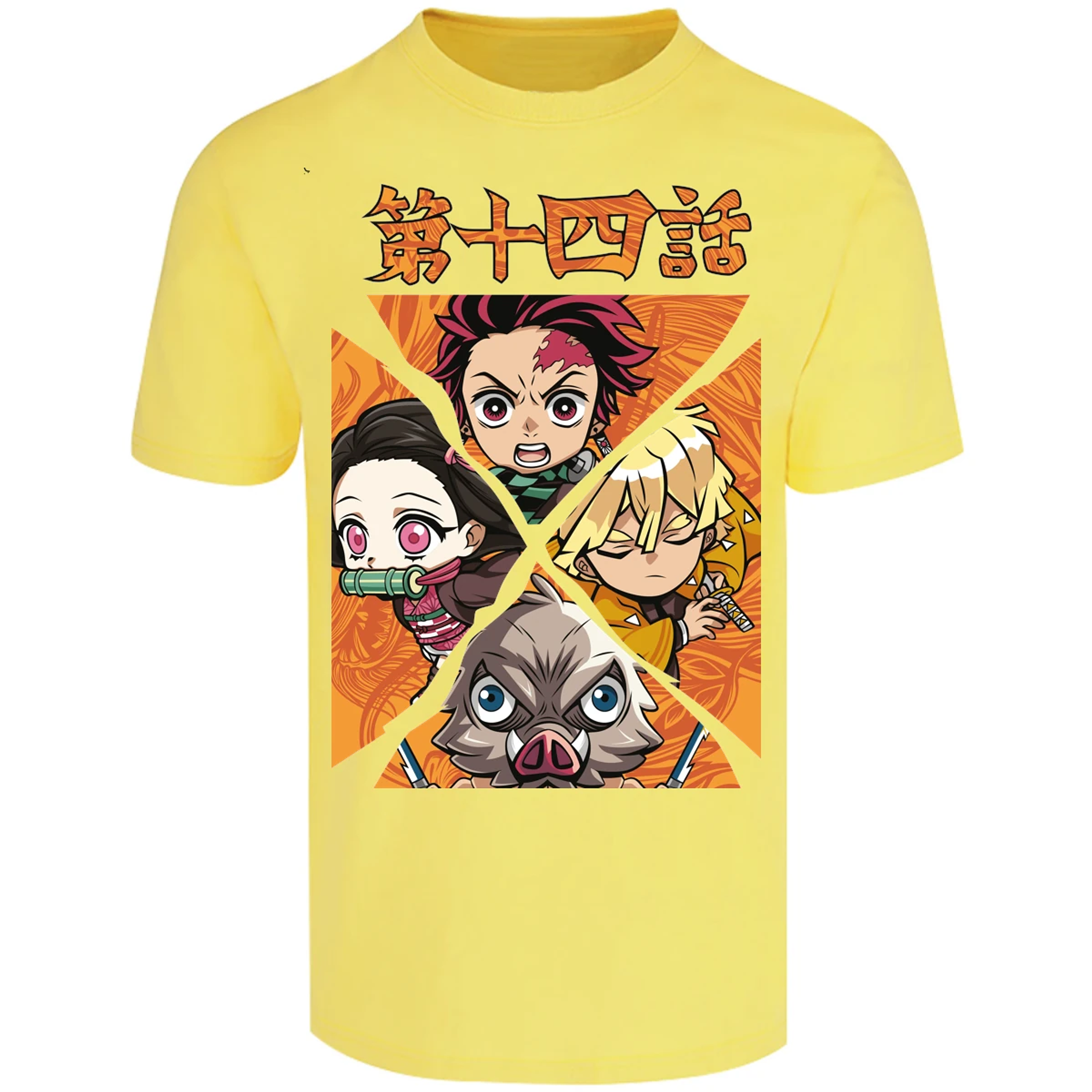 Playera Demon Slayer Demon Salayer Chibi para Adulto 19