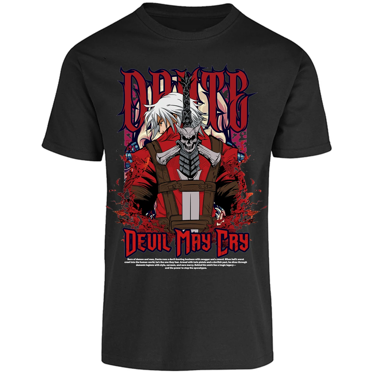 Playera Devil May Cry Devil May Cry Dante para Adulto 24