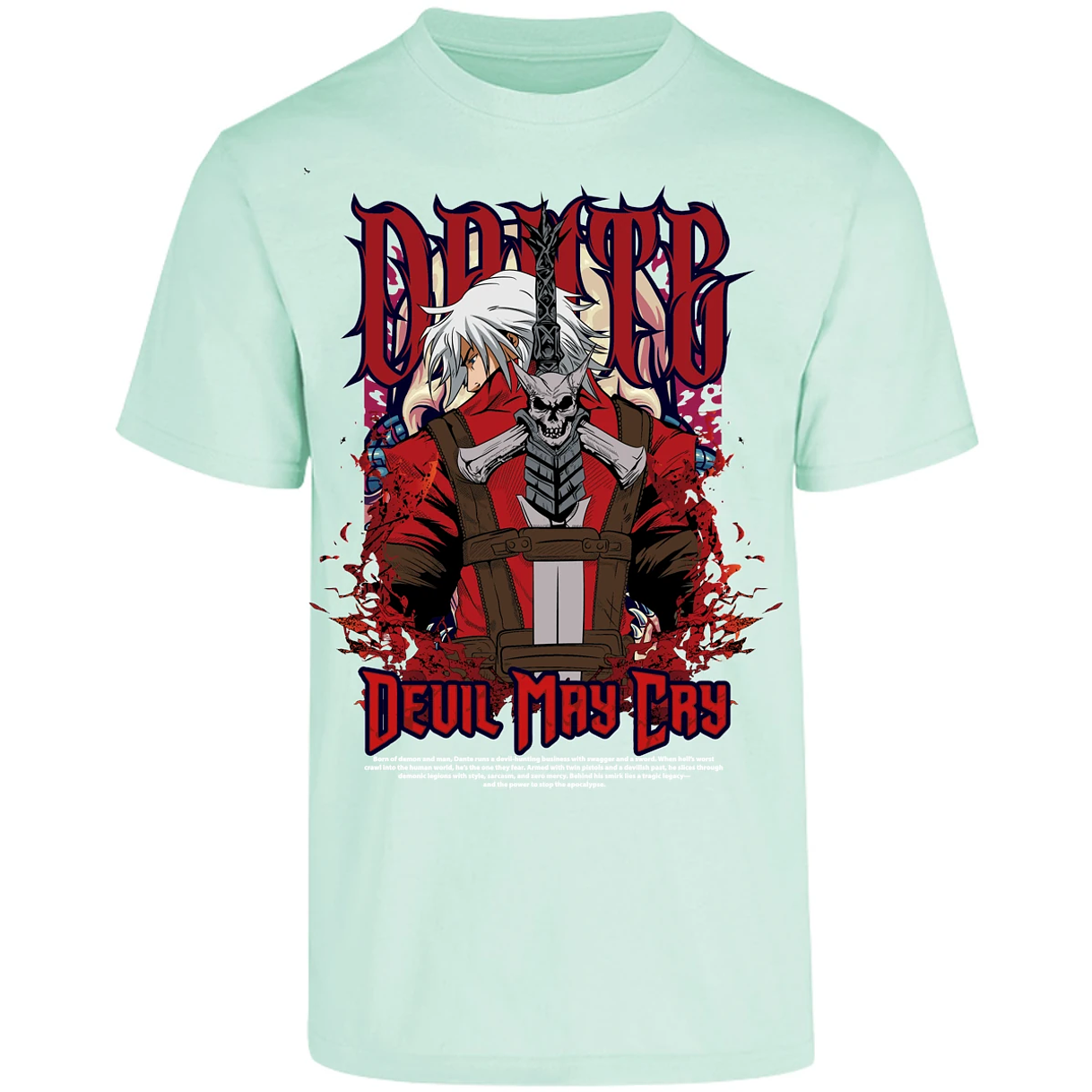 Playera Devil May Cry Devil May Cry Dante para Adulto 27