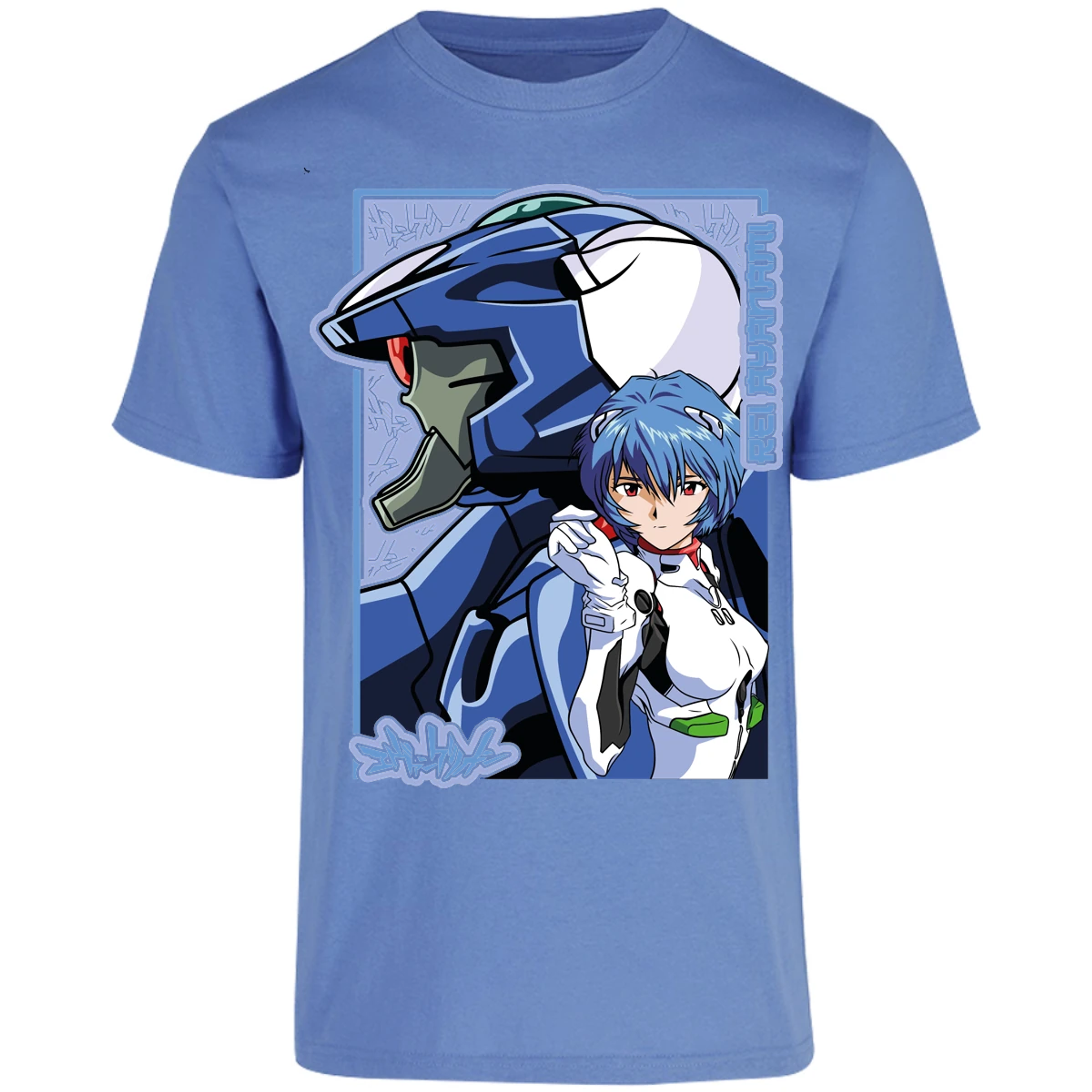 Playera Evangelion Rei Eva 02 para Adulto 25