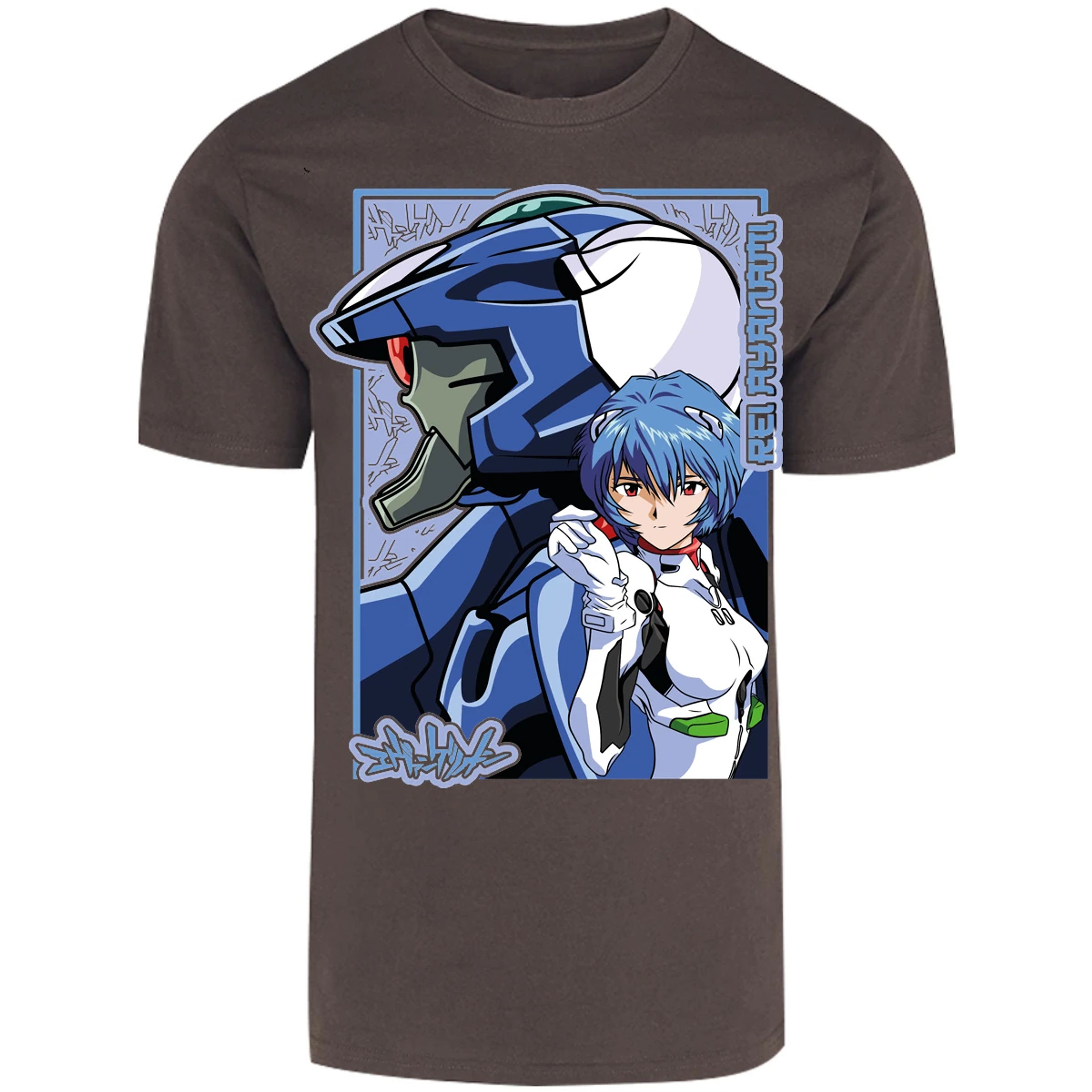 Playera Evangelion Rei Eva 02 para Adulto 31