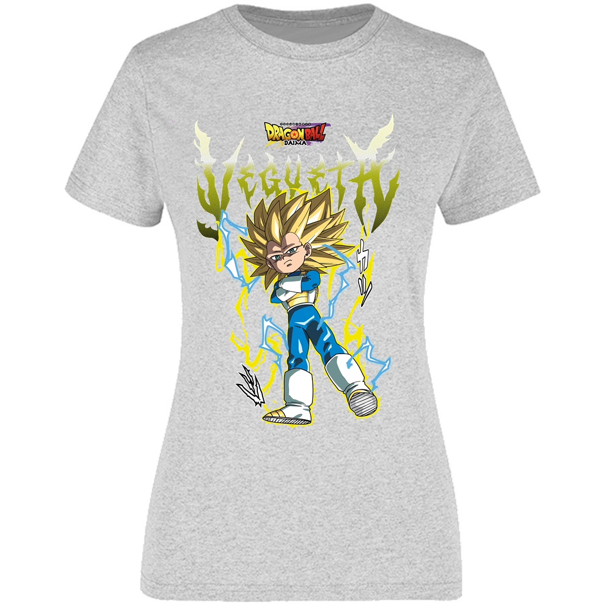 Blusa Dragon Ball Vegeta Daima Ssj3 Blusa para Mujer 12