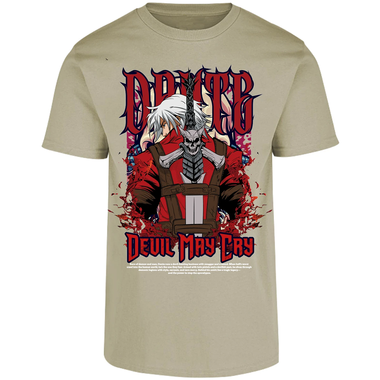 Playera Devil May Cry Devil May Cry Dante para Adulto 11