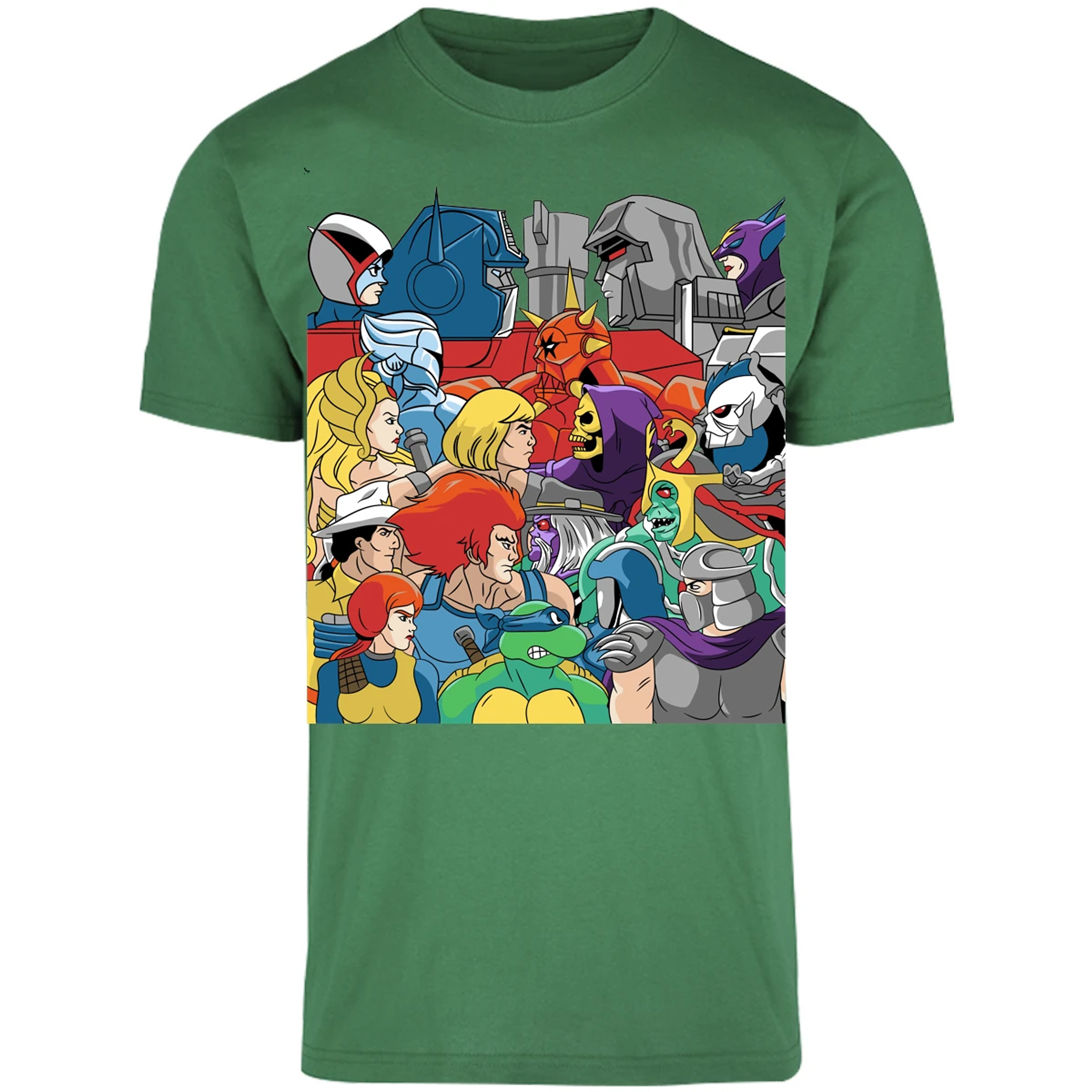 Playera Es De Series Y Peliculas Heroes Y Villanos Retro para Adulto 14