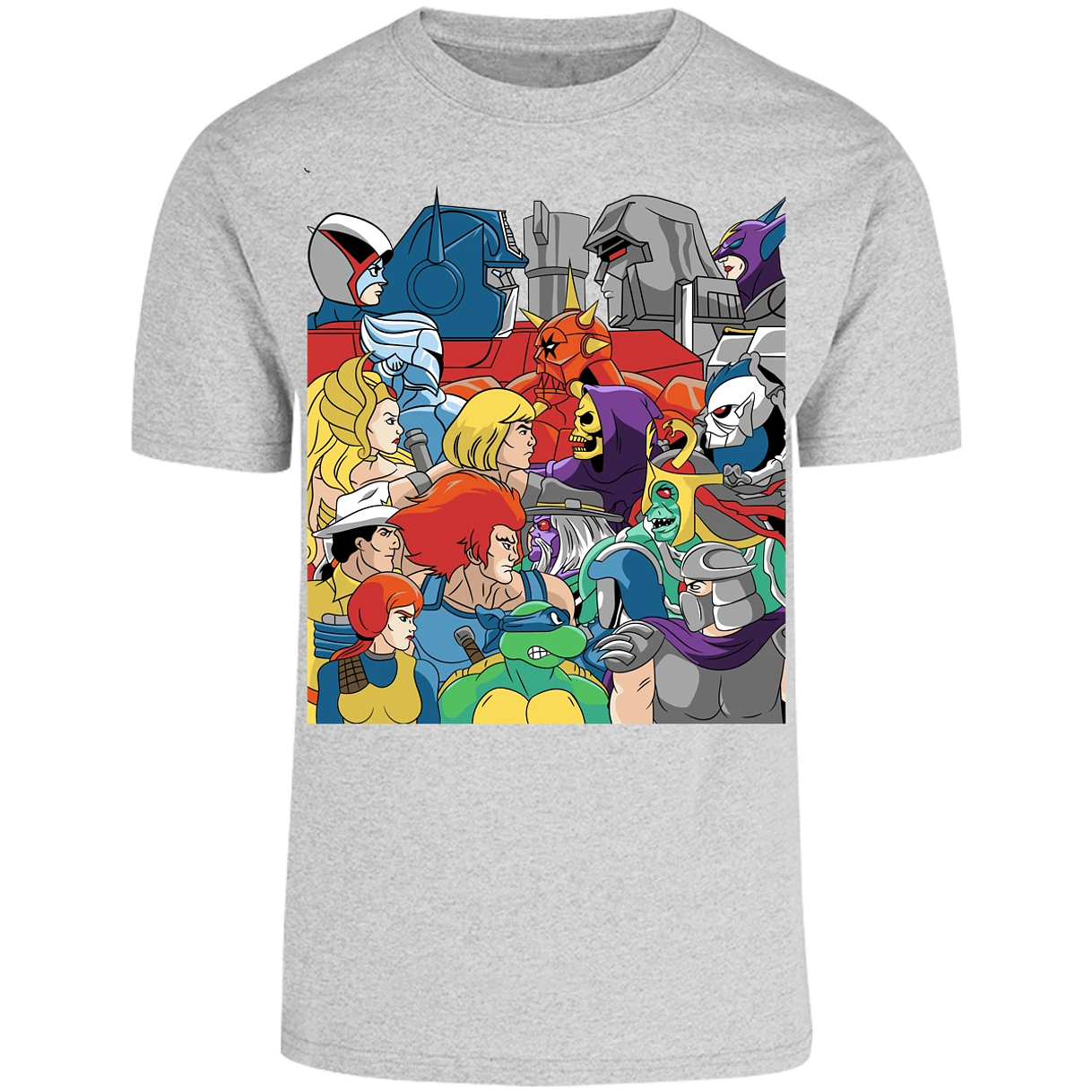 Playera Es De Series Y Peliculas Heroes Y Villanos Retro para Adulto 23