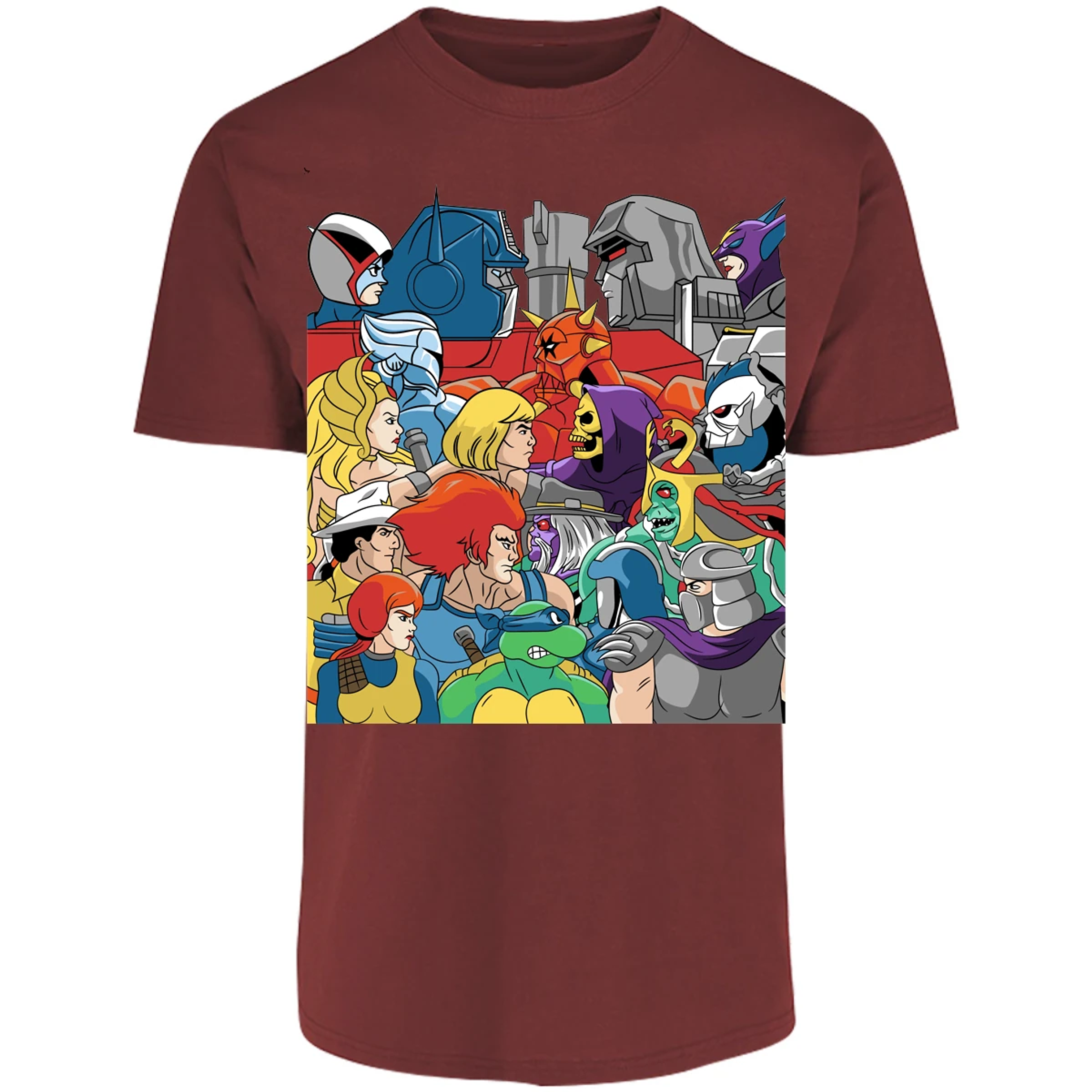 Playera Es De Series Y Peliculas Heroes Y Villanos Retro para Adulto 20