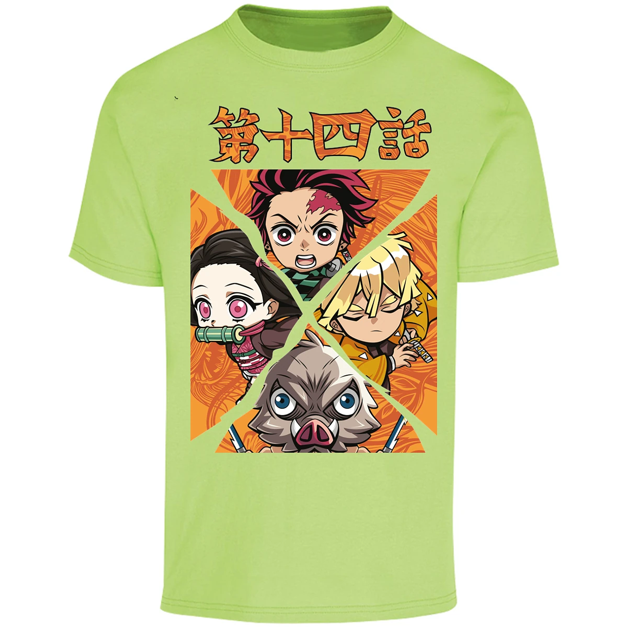 Playera Demon Slayer Demon Salayer Chibi para Adulto 20