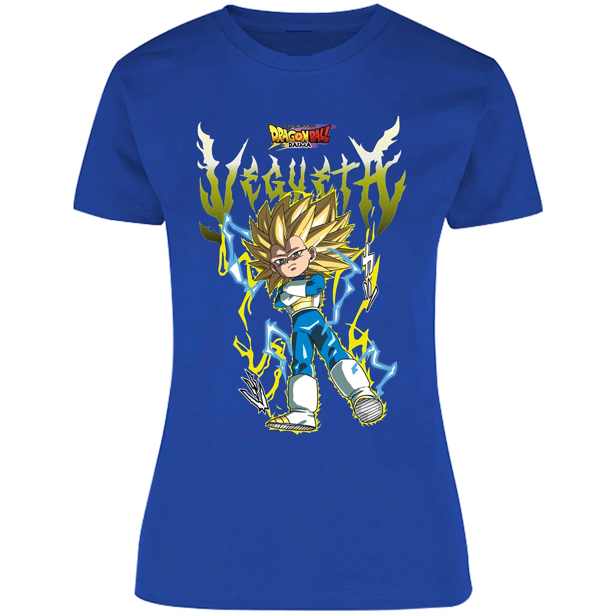 Blusa Dragon Ball Vegeta Daima Ssj3 Blusa para Mujer 3