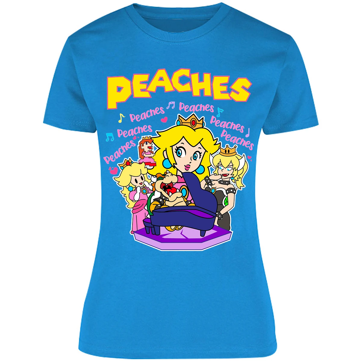 Blusa Es De Series Y Peliculas Peaches Song Blusa para Mujer 1