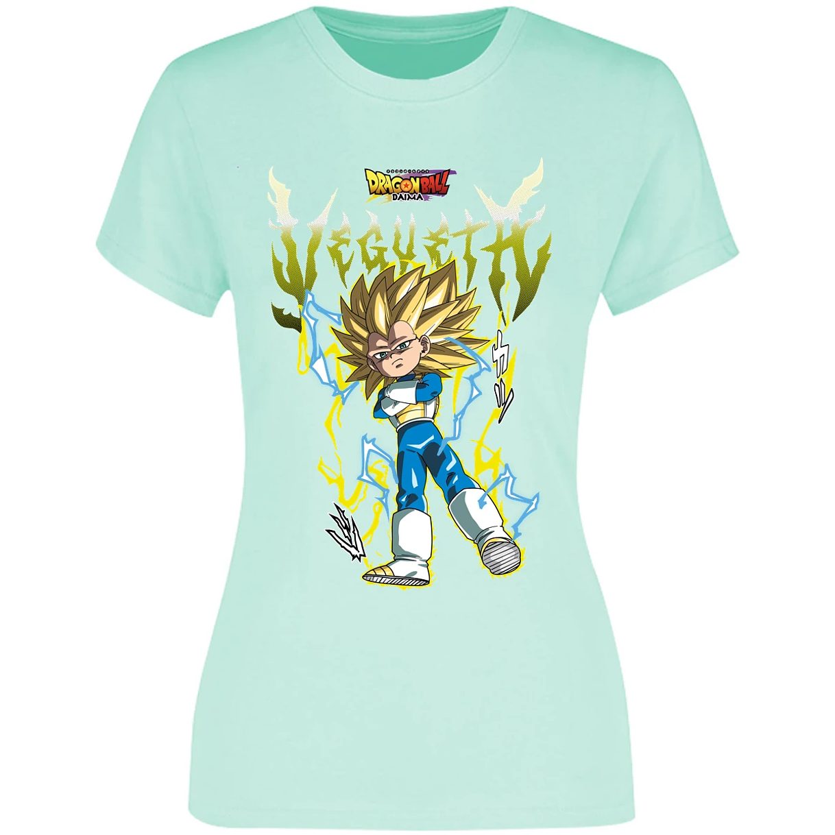 Blusa Dragon Ball Vegeta Daima Ssj3 Blusa para Mujer 5